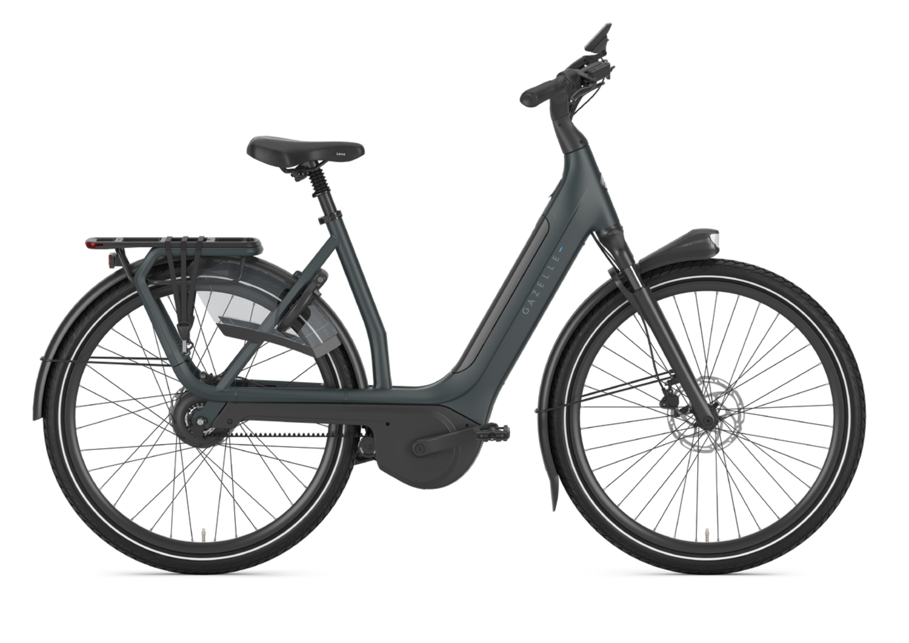 Gazelle Avignon C380 anthrazit | 800WH | E-Bike Damen City | 2026 | Enviolo