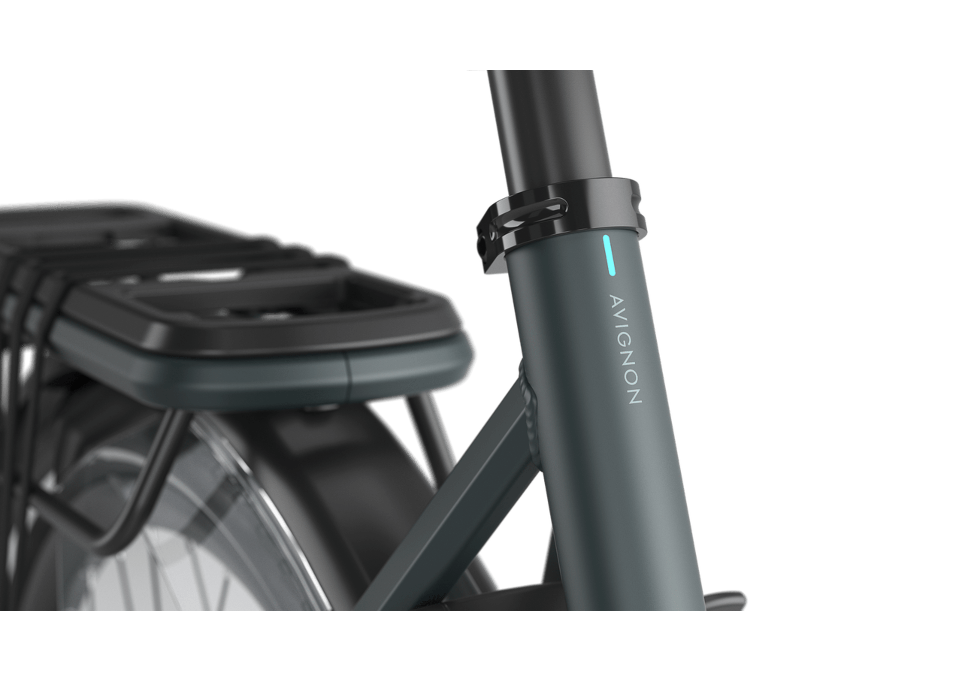 Gazelle Avignon C380 anthrazit | 800WH | E-Bike Damen City | 2026 | Enviolo