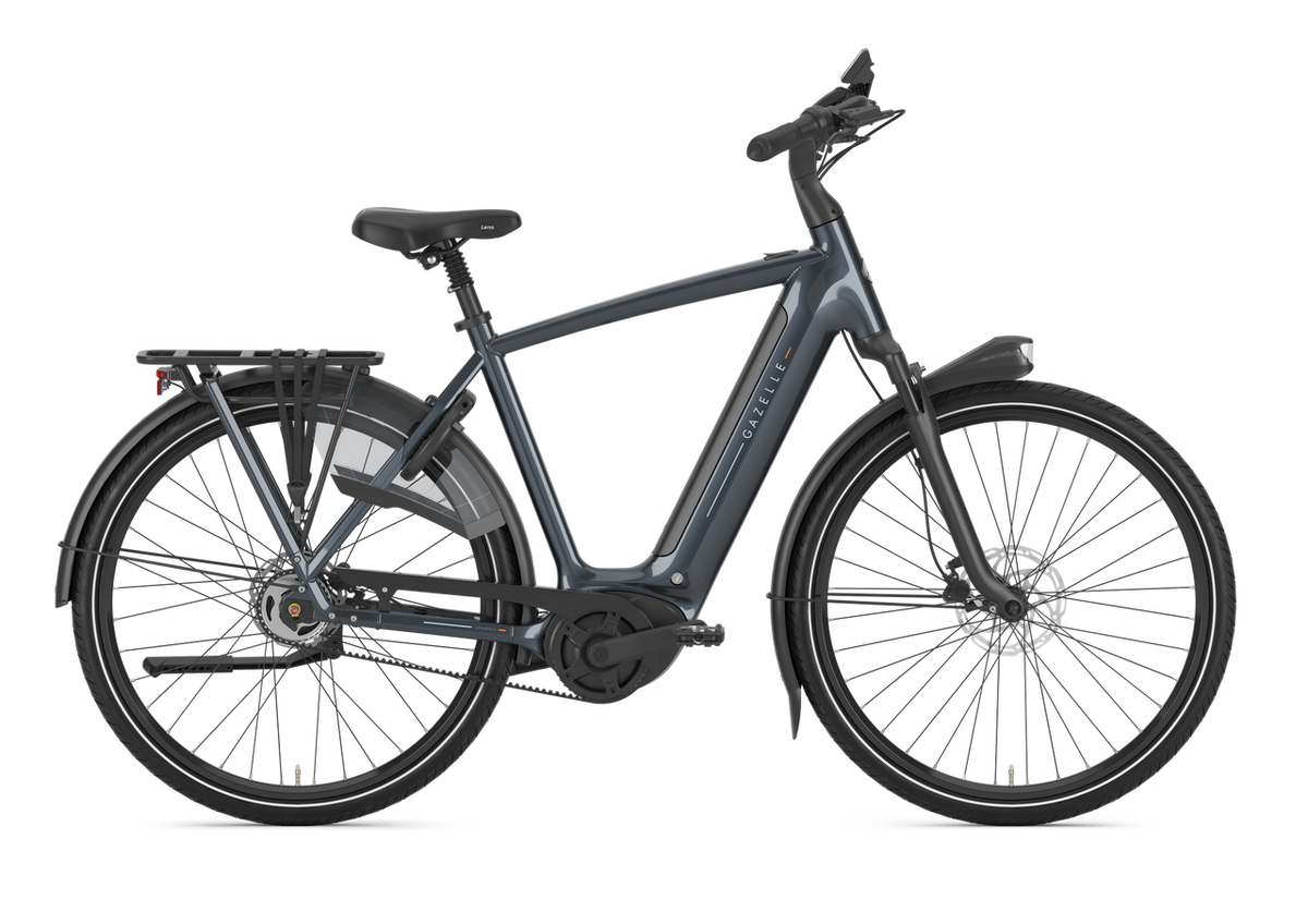 Gazelle Grenoble C5 anthrazit | 600WH | E-Bike Herren City | 2025