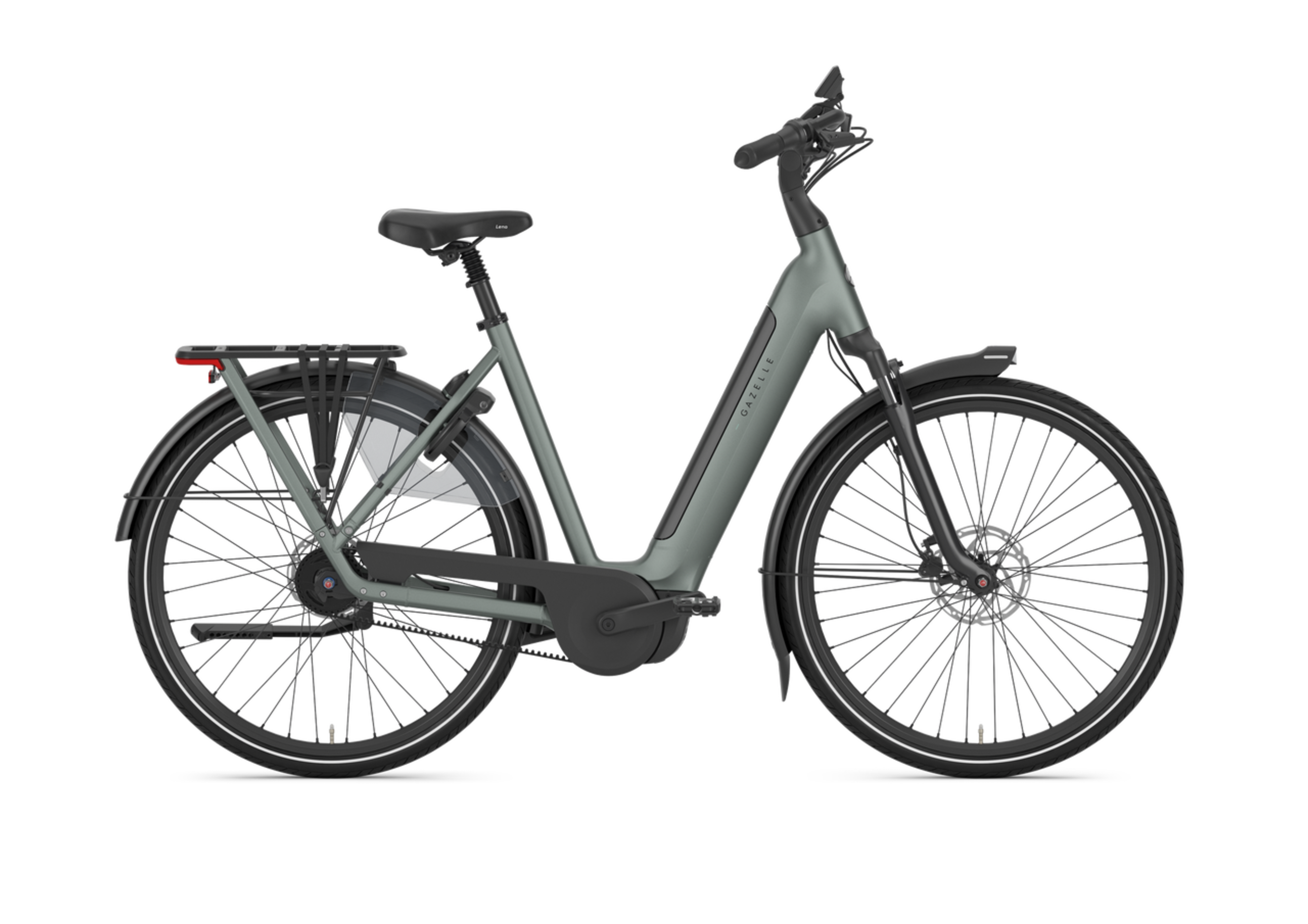 Gazelle Grenoble C5+ First Edition grün | 600WH | E-Bike Damen City | 2027 | Freilauf