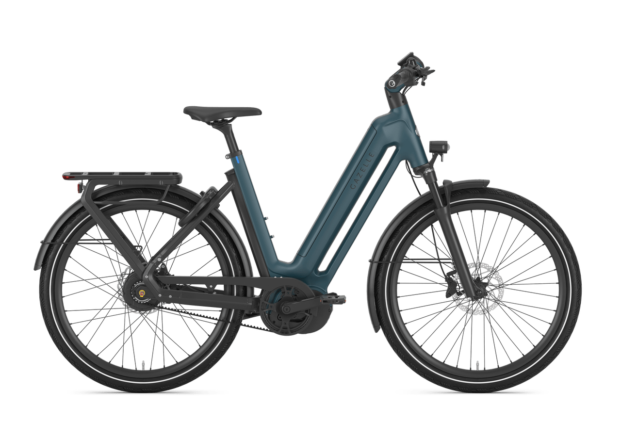 Gazelle Eclipse C380 LTD grün | 750WH | E-Bike Damen Trekking | 2026 | Enviolo