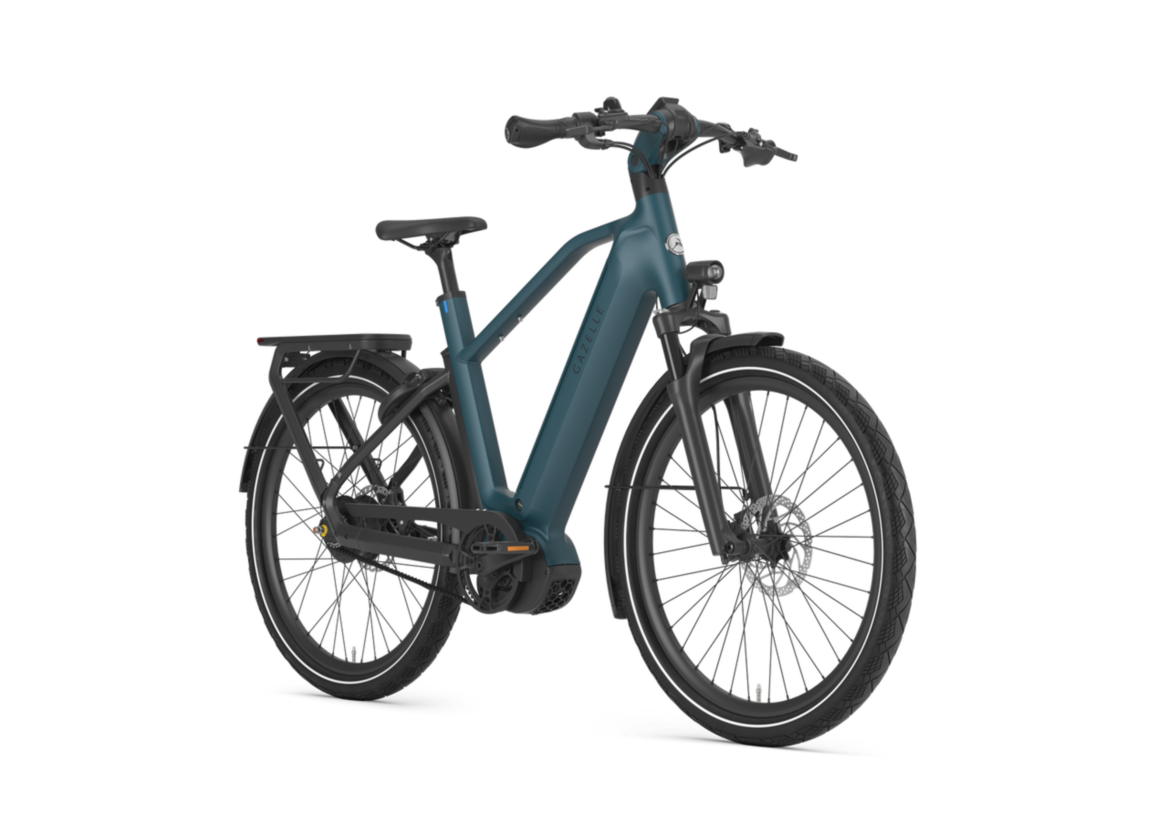 Gazelle Eclipse C380 LTD grün | 750WH | E-Bike Herren Trekking | 2026 | Enviolo
