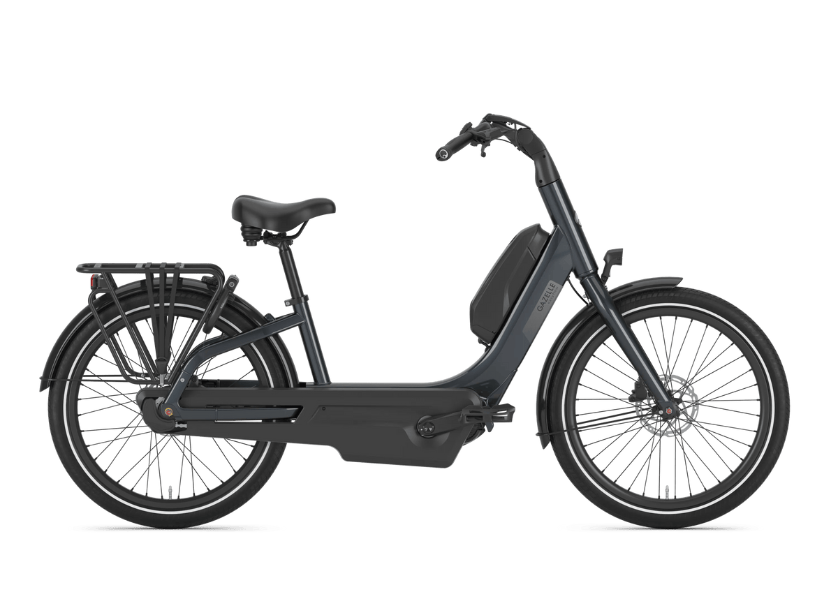 Gazelle Easyflow C8 anthrazit | 418WH | E-Bike Damen City | 2026 | Freilauf