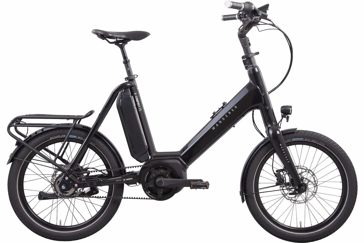 Hercules E-Compact F5 20 Zoll schwarz | 545WH | E-Bike Kompakt