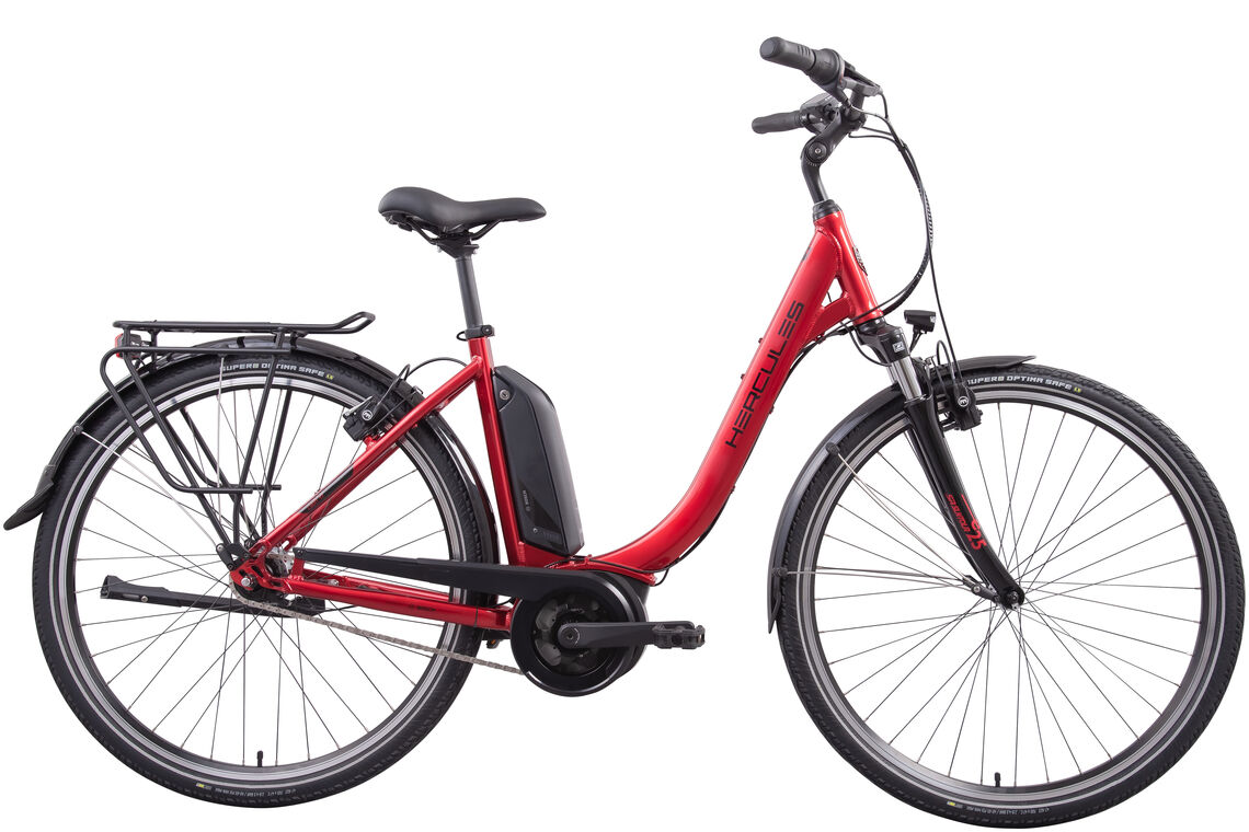 Hercules Lyon R7 rot | 400WH | E-Bike Damen City | 2023 | Rücktritt