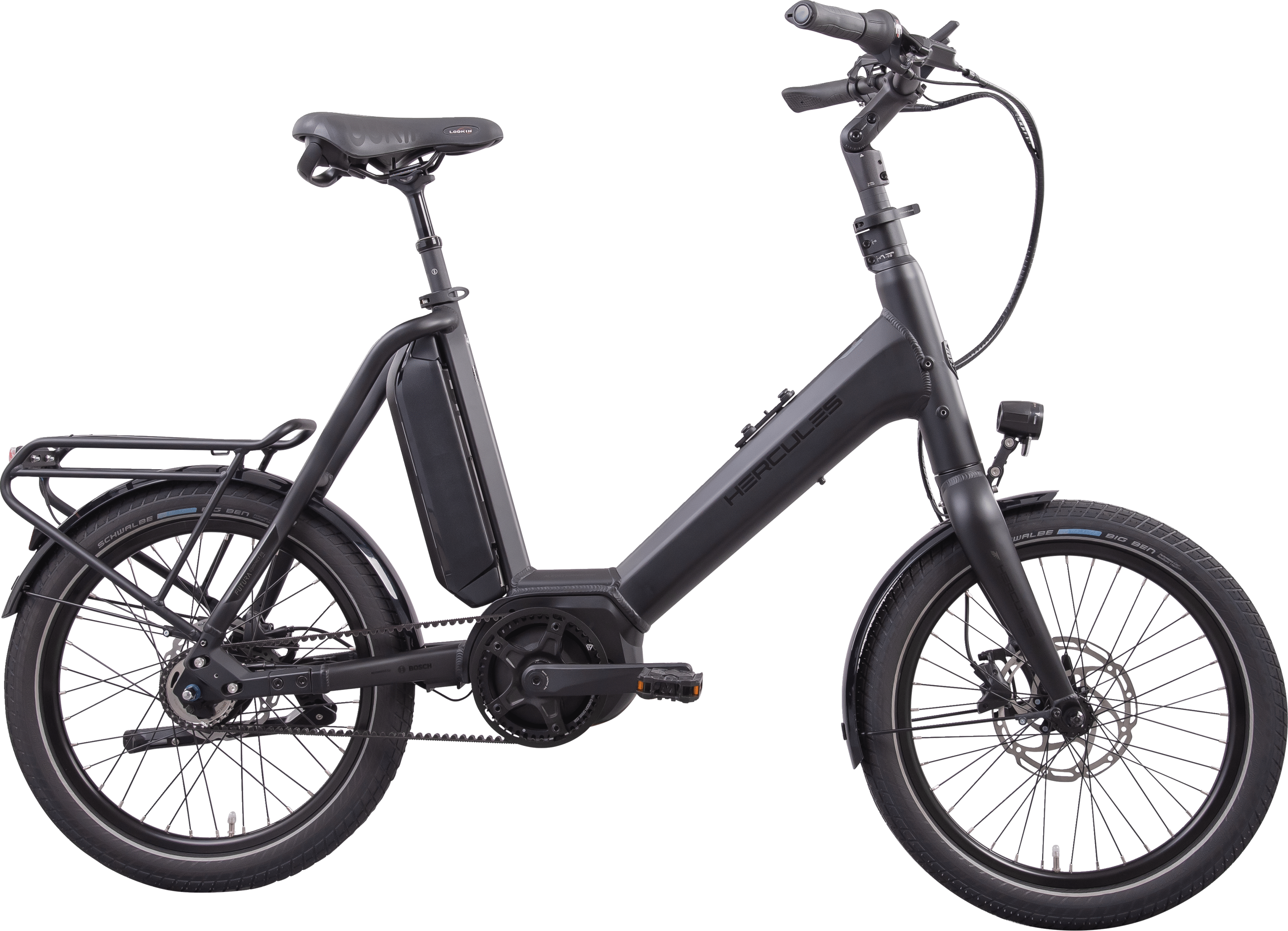 Hercules FUTURA COMPACT R5 schwarz | 545WH | E-Bike Kompakt | 2025 | Rücktritt