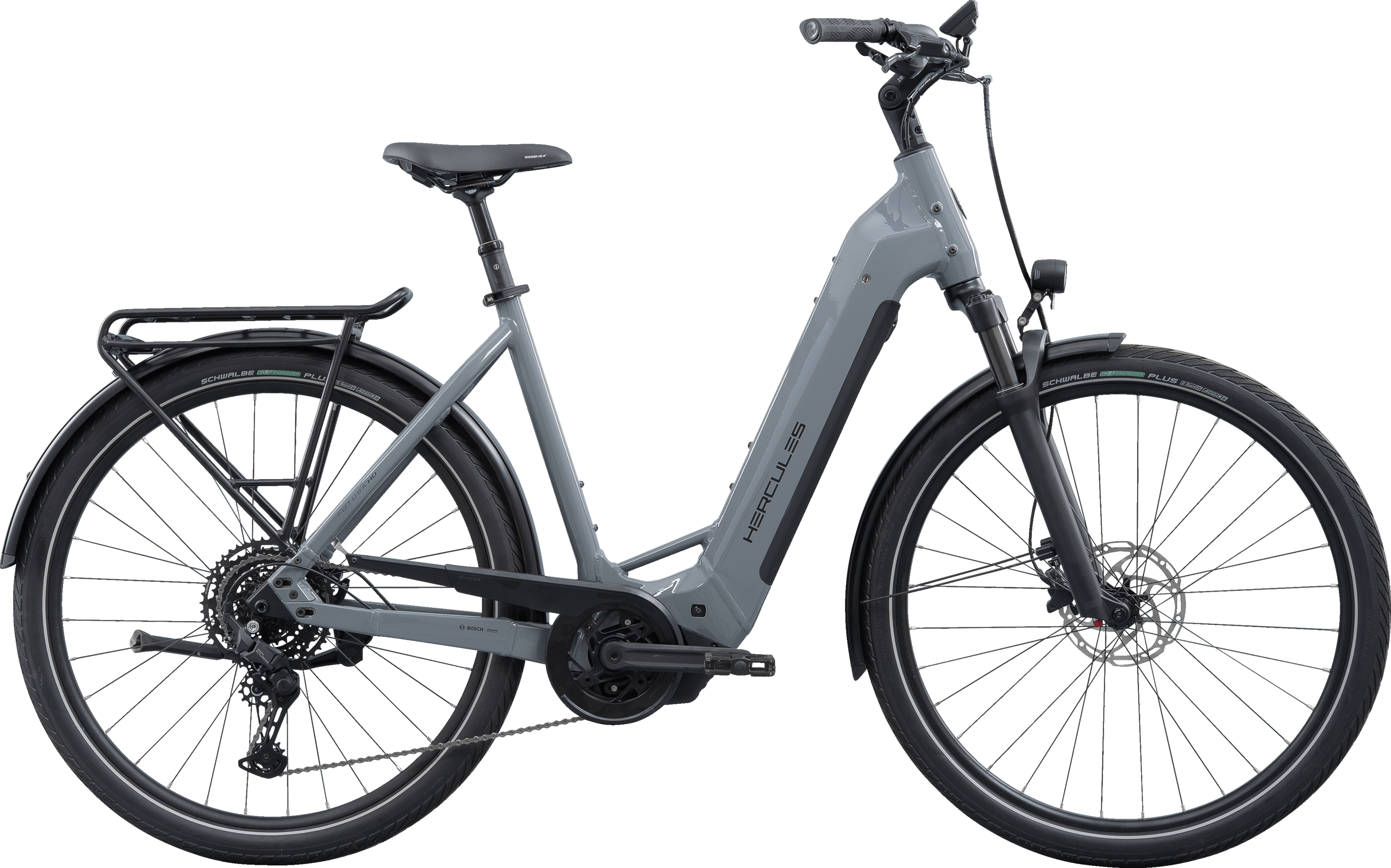 Hercules FUTURA HD 10 grau | E-Bike Damen Trekking | 2026 | Kettenschaltung