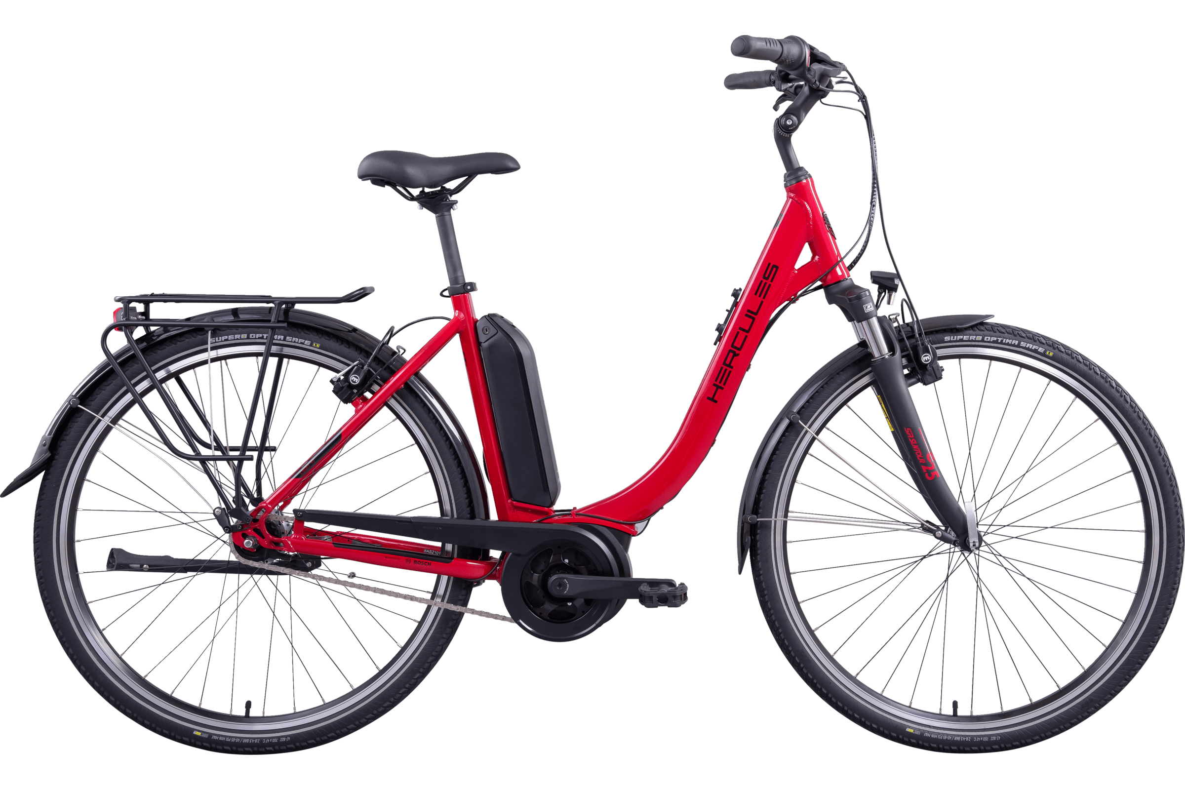 Hercules LYON R7 rot | 400WH | E-Bike Damen City | 2026 | Rücktritt