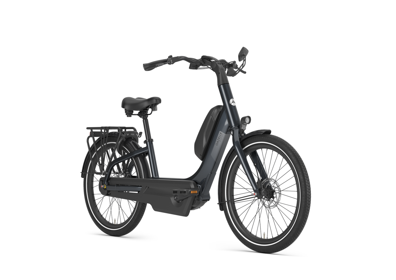 Gazelle Easyflow C8 anthrazit | 630WH | E-Bike Damen City | 2025 | Freilauf