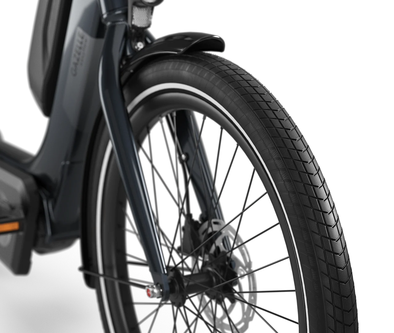 Gazelle Easyflow C8 anthrazit | 630WH | E-Bike Damen City | 2025 | Freilauf