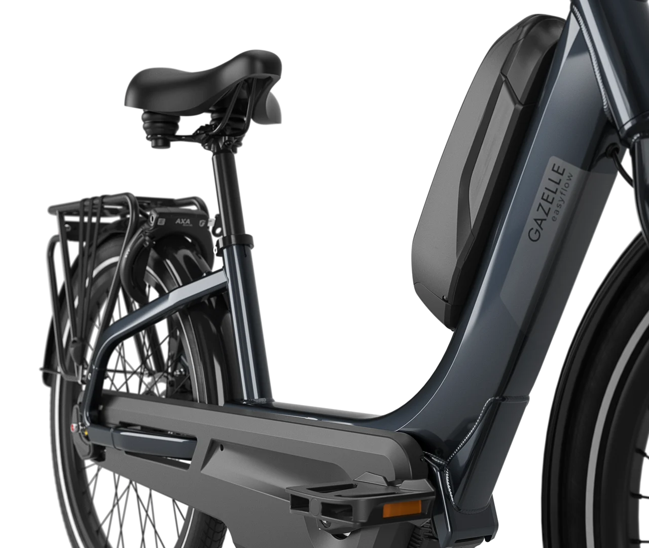 Gazelle Easyflow C8 anthrazit | 630WH | E-Bike Damen City | 2025 | Freilauf