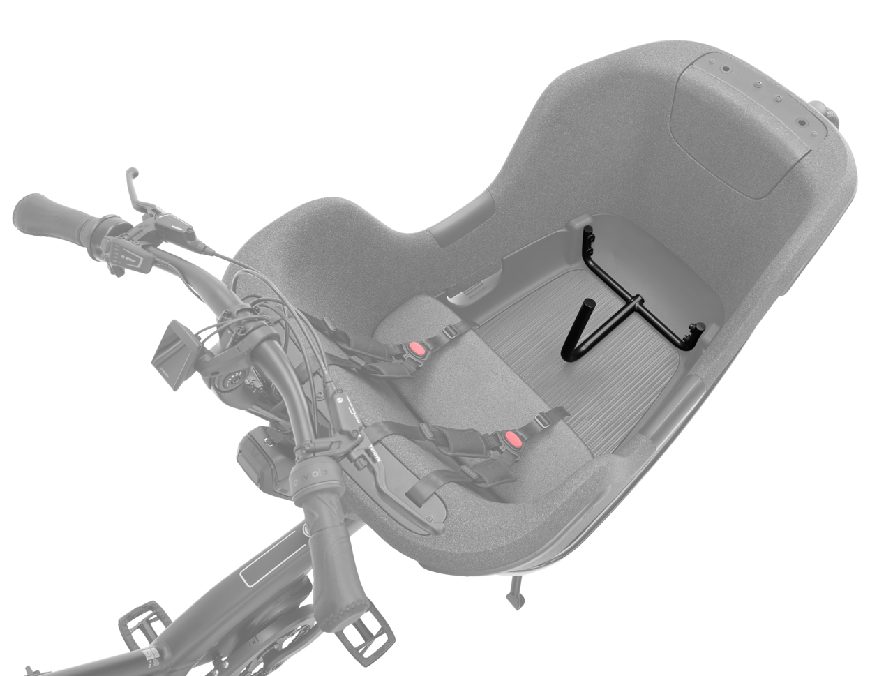 Kindersitzadapter für Gazelle Makki