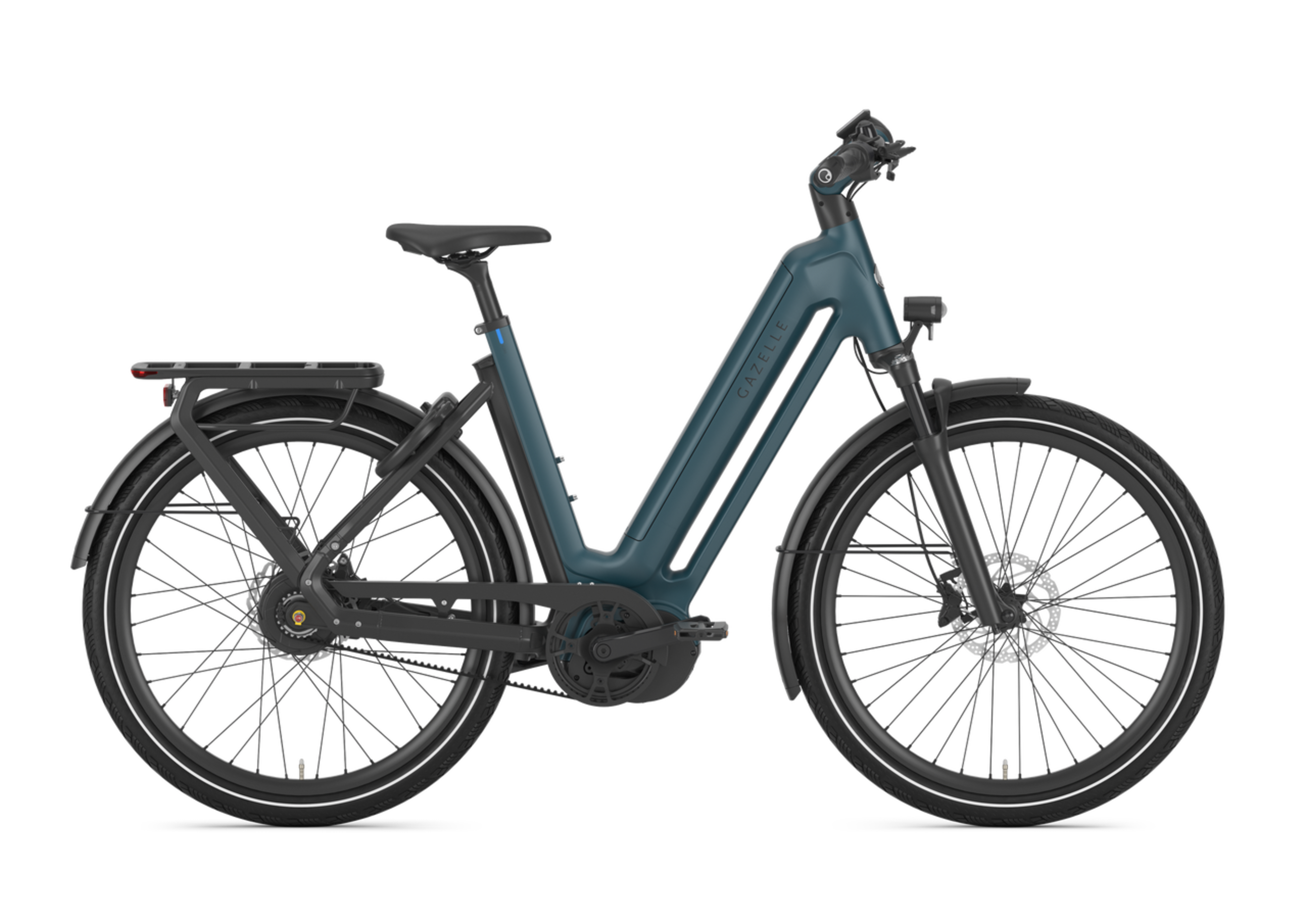 Gazelle Eclipse C380 LTD grün | 750WH | E-Bike Damen Trekking | 2026 | Enviolo
