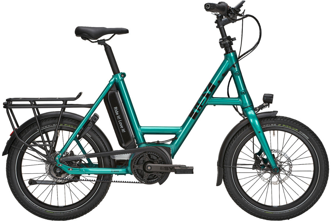i:SY E5 ZR RT grün | 545WH | E-Bike Kompakt | 2025 | Rücktritt