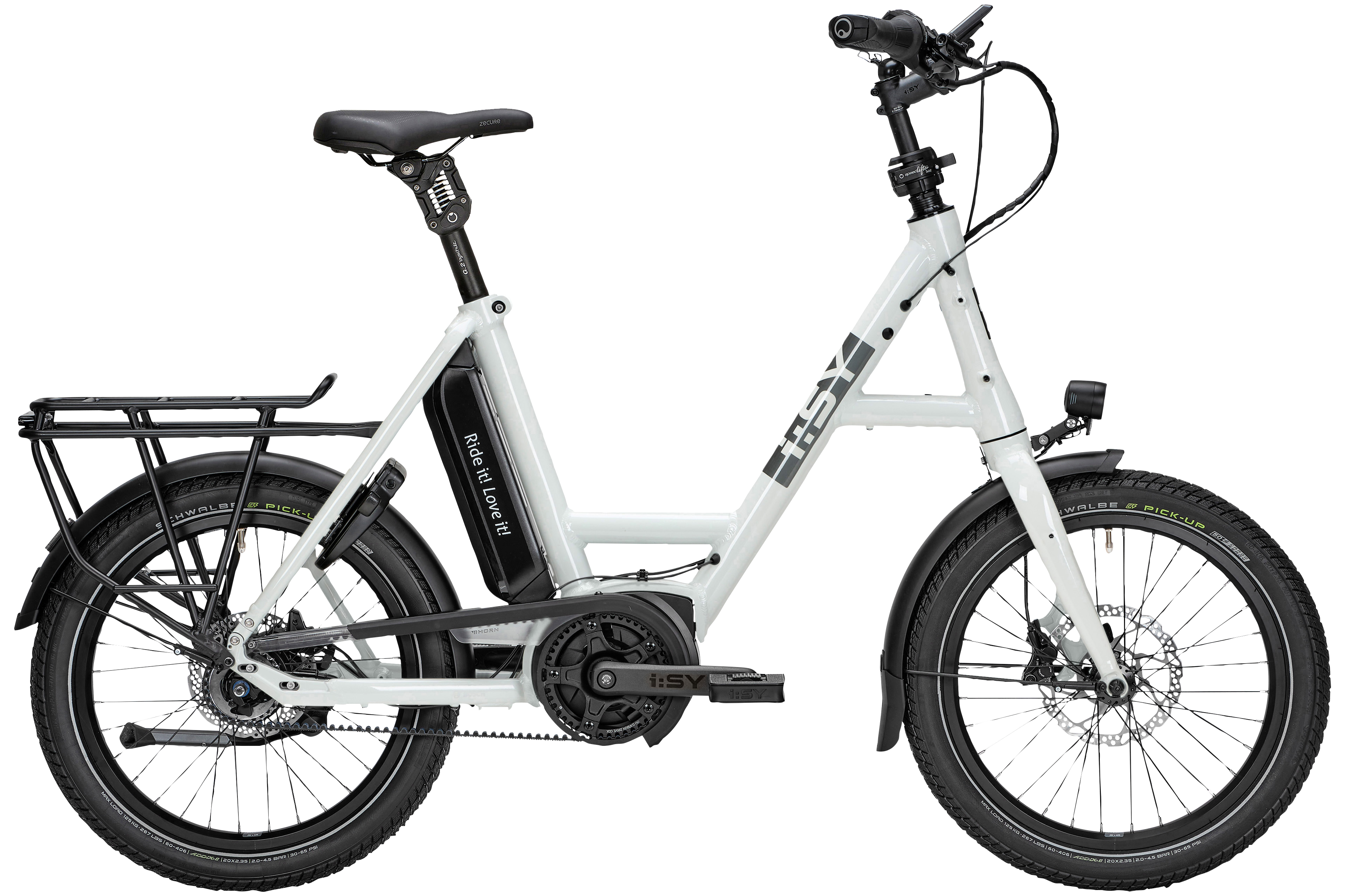 i:SY E5 ZR RT weiß | 545WH | E-Bike Kompakt | 2024 | Rücktritt