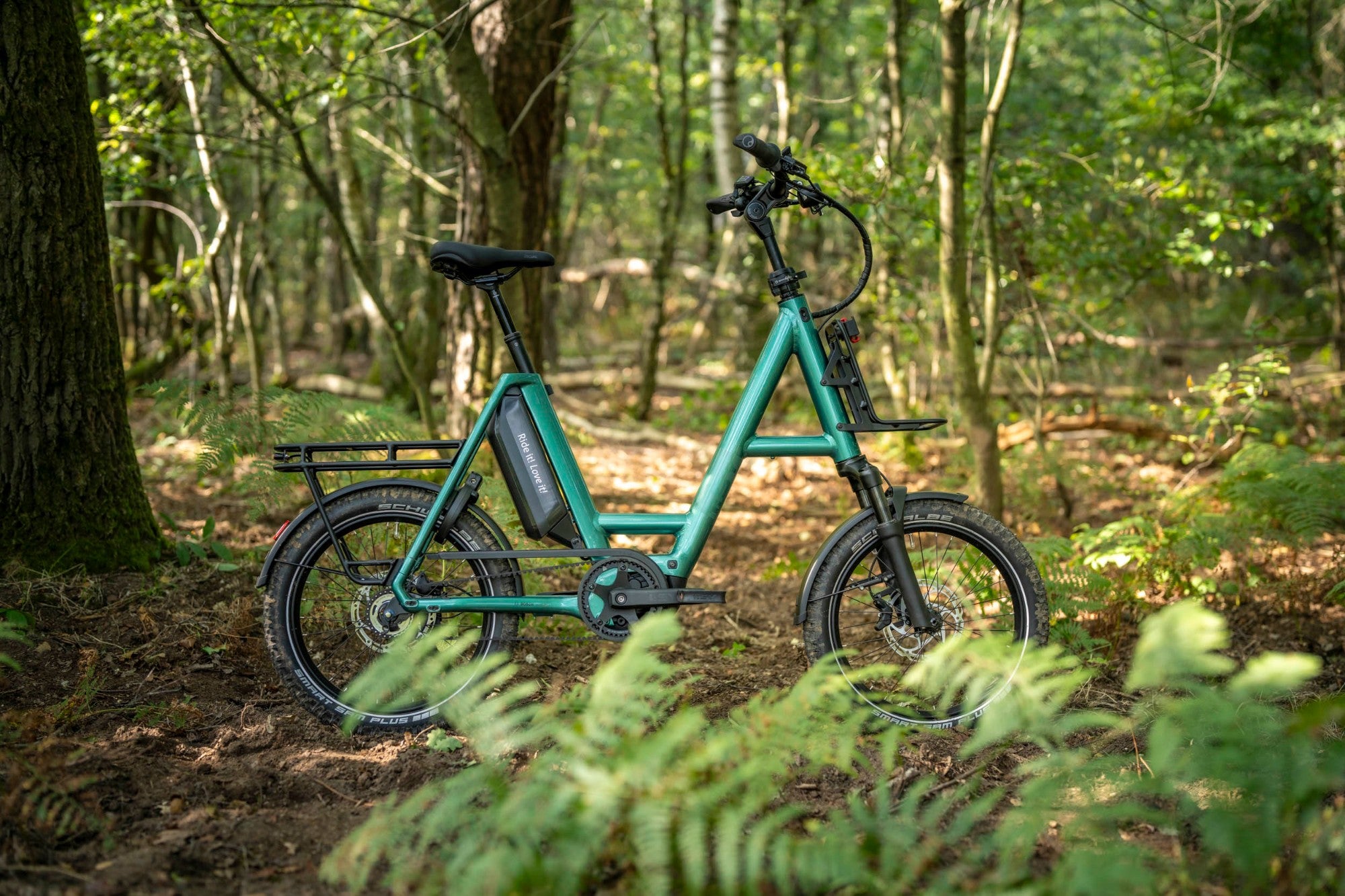 i:SY XXL E5 ZR F CX Adventure grün | 800WH | E-Bike Kompakt | 2025 | Freilauf