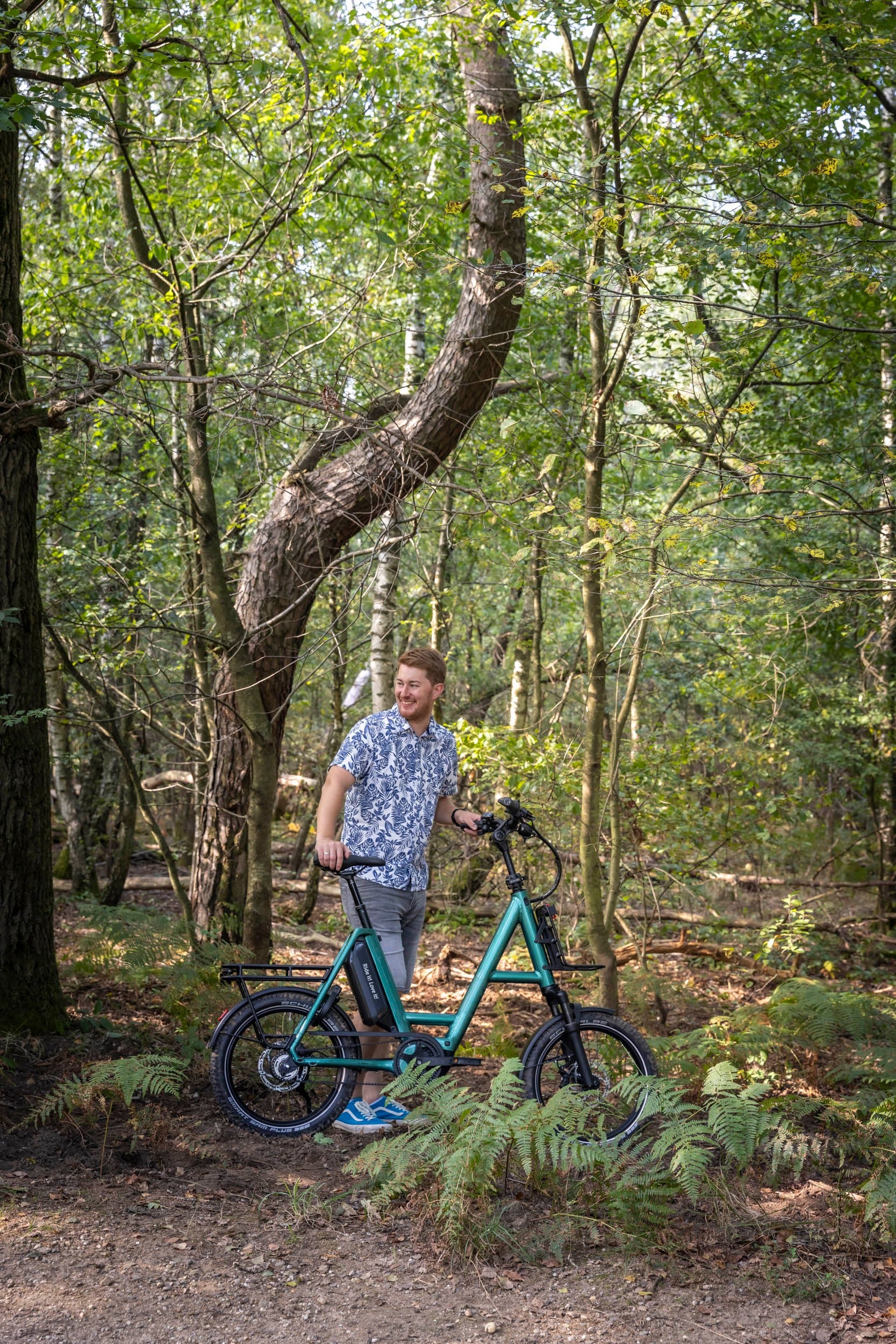 i:SY XXL E5 ZR F CX Adventure grün | 800WH | E-Bike Kompakt | 2025 | Freilauf