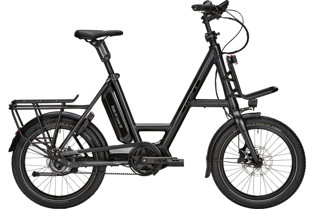 i:SY XXL E5 ZR F CX schwarz | 545WH | E-Bike Kompakt | 2024 | Freilauf
