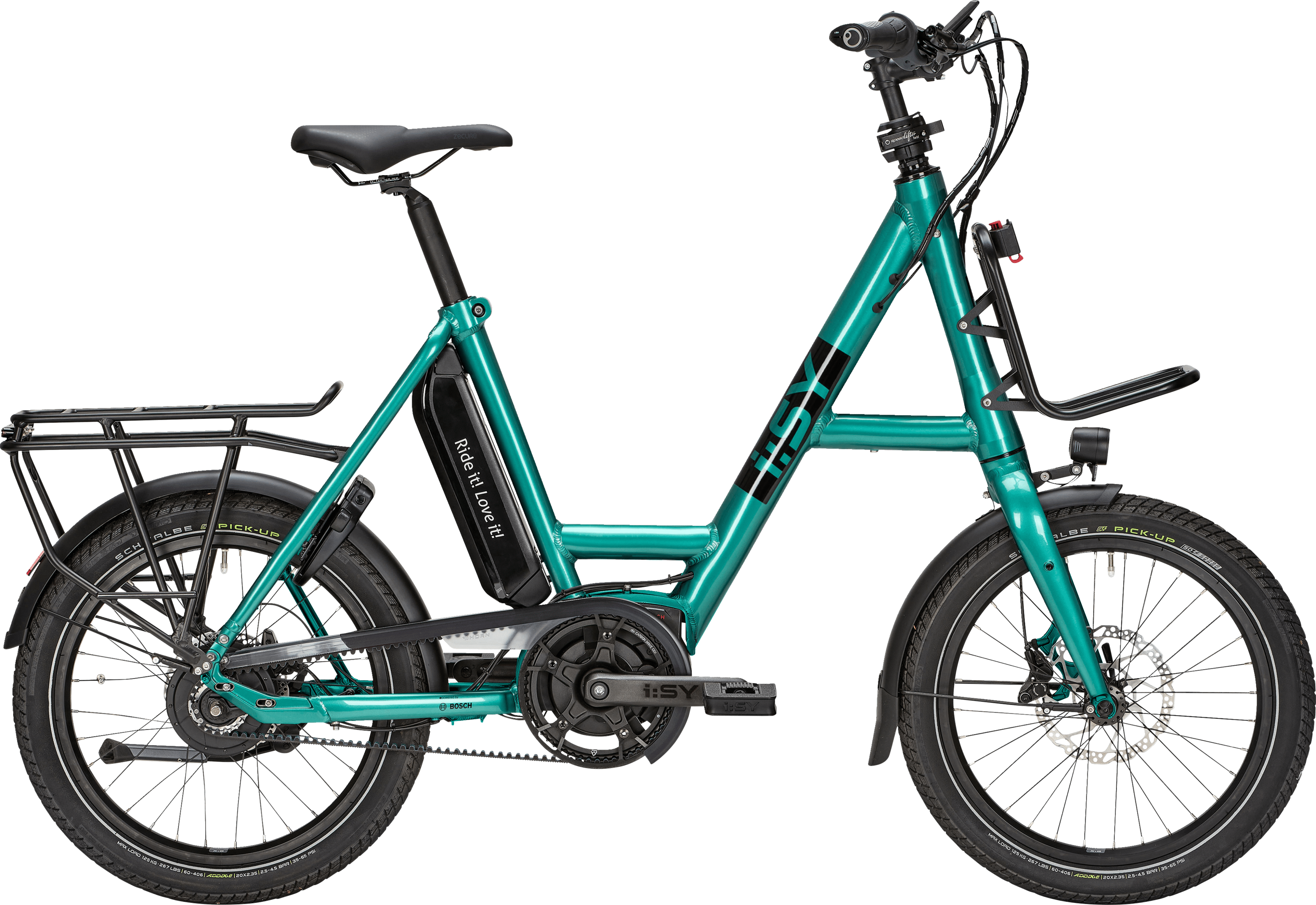 i:SY XXL N3.8 ZR grün | 545WH | E-Bike Kompakt | 2025 | Enviolo