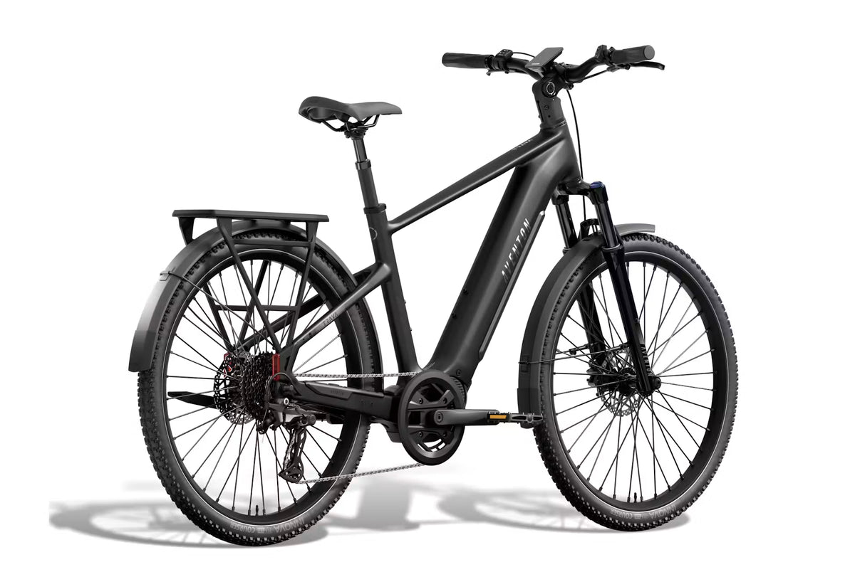 Aventon Trava ADV schwarz | 800WH | E-Bike Herren Trekking | 2026 | Kettenschaltung