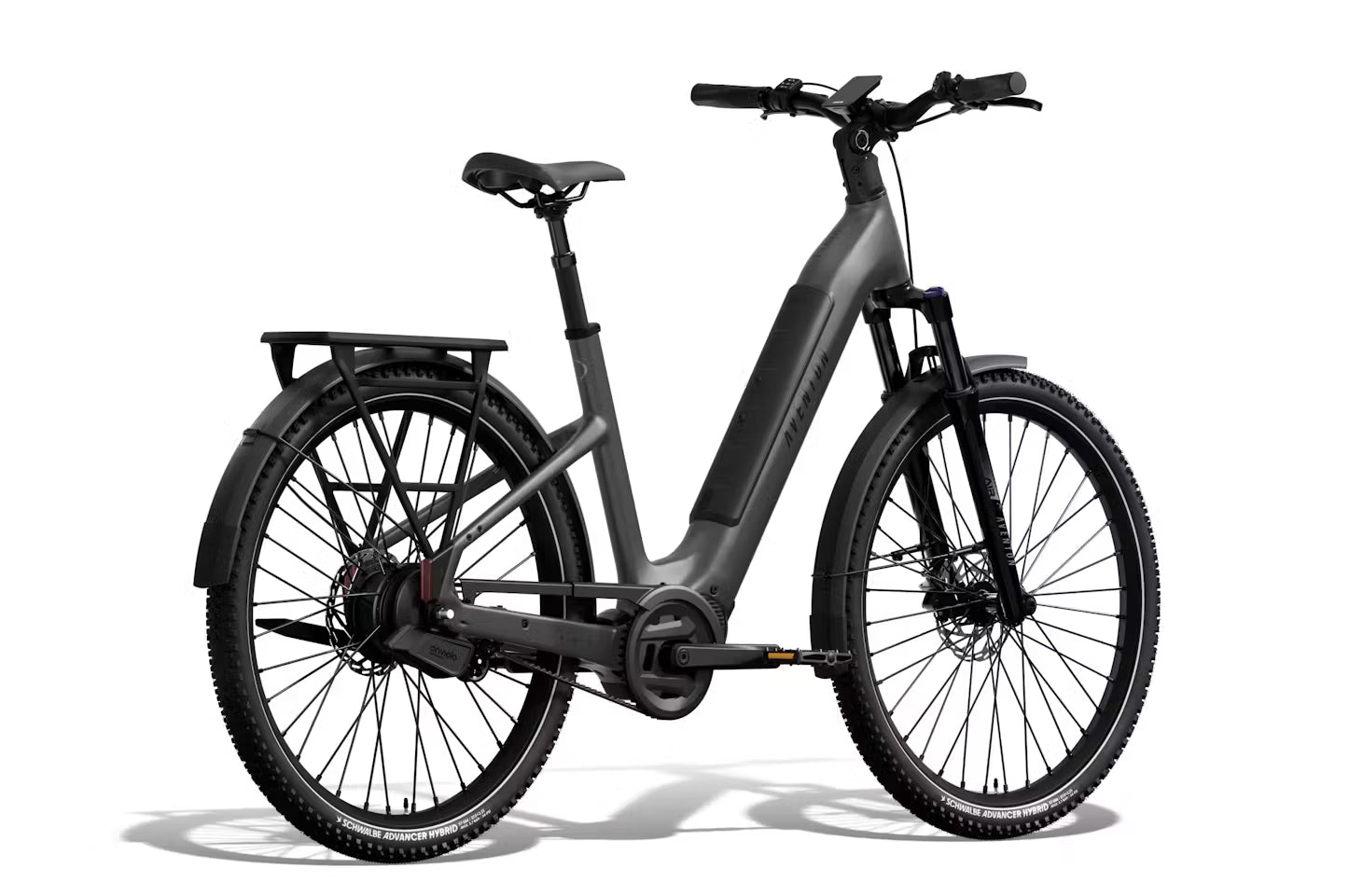 Aventon Trava EXP grau | 800WH | E-Bike Damen Trekking | 2026 | Enviolo Automatic