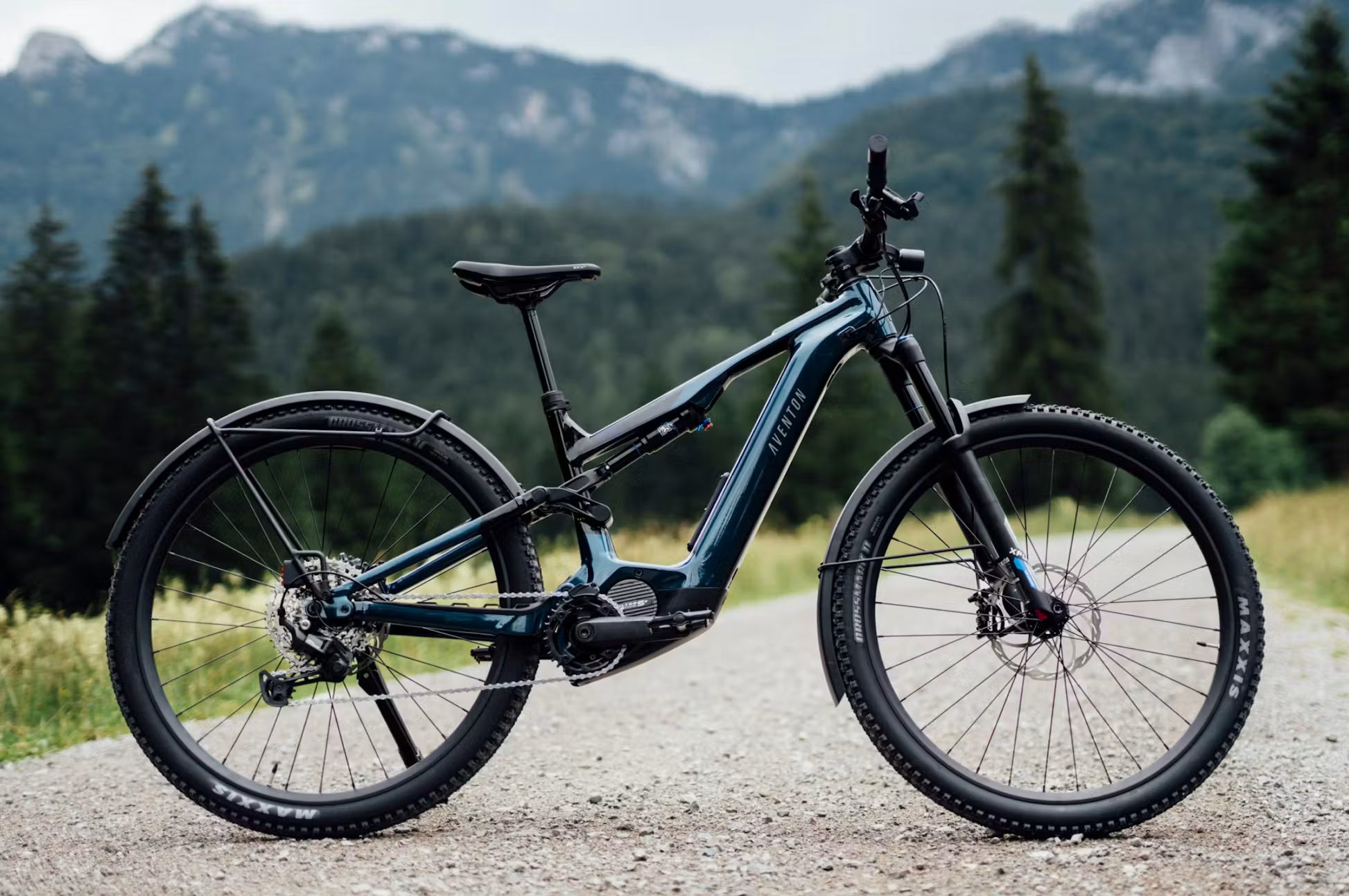 Aventon Current REC blau | 800WH | E-MTB Fully | 2026 | Kettenschaltung