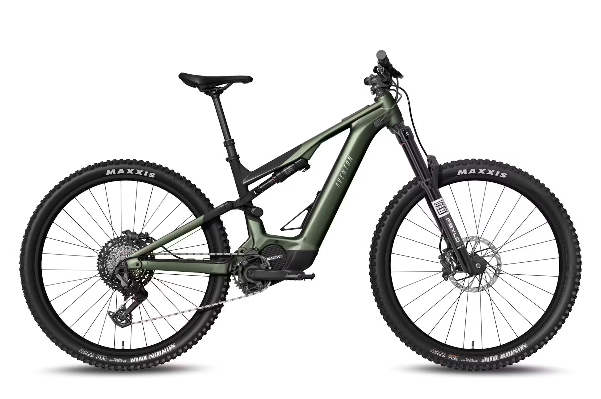 Aventon Current ADV grün | 800WH | E-MTB Fully | 2026 | Kettenschaltung