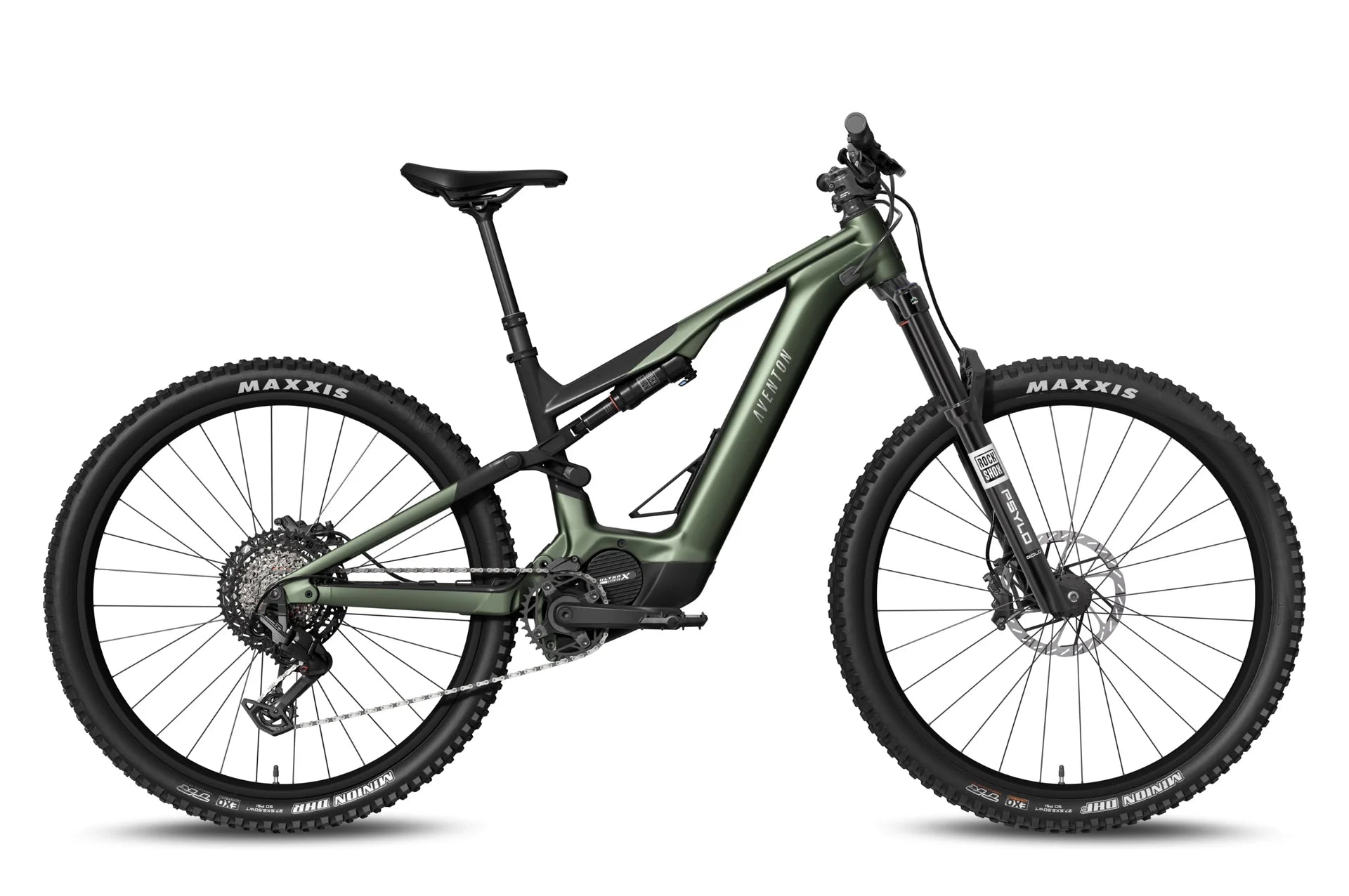 Aventon Current ADV grün | 800WH | E-MTB Fully | 2026 | Kettenschaltung