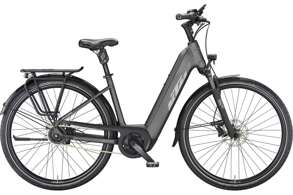 KTM MACINA CITY 610 XL grau | 625WH | E-Bike Damen Trekking | 2024 | Freilauf