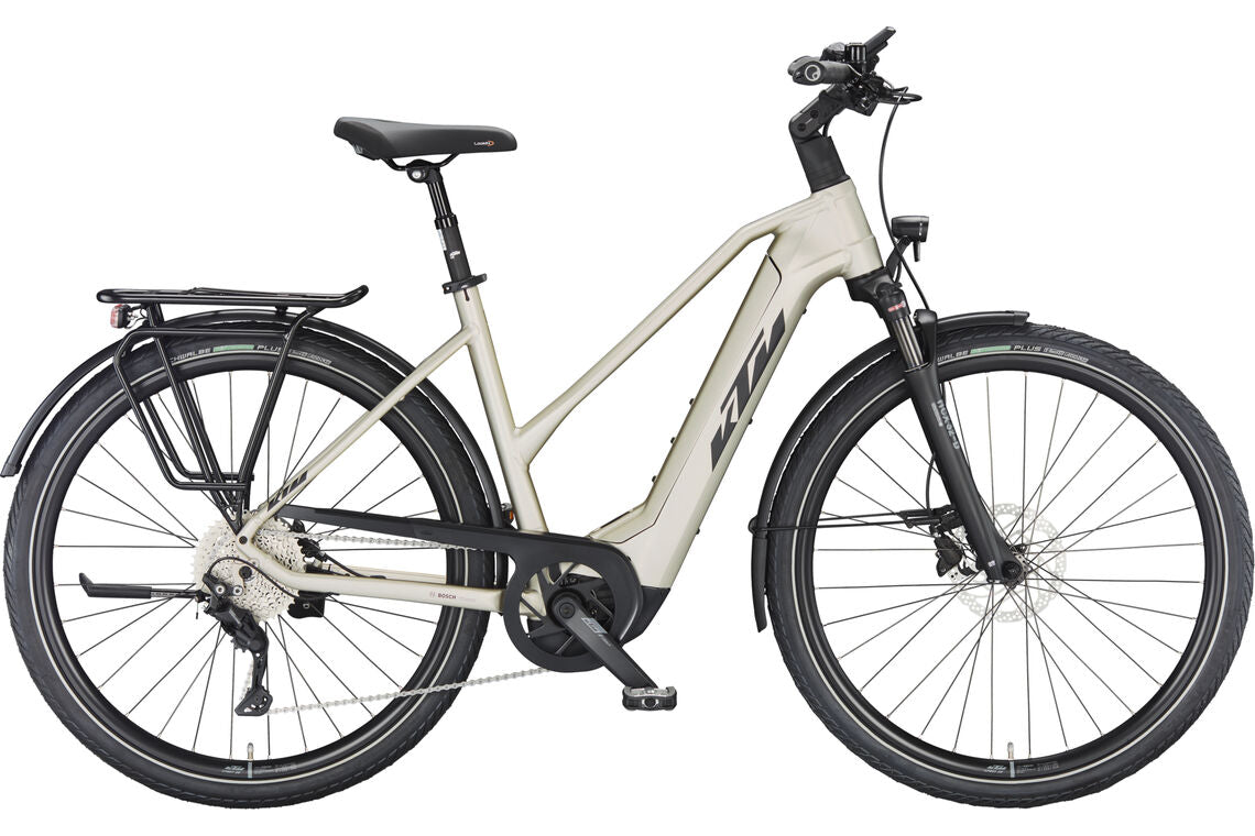 KTM MACINA STYLE 740 silber | 750WH | E-Bike Damen Trekking | 2024 | Kettenschaltung