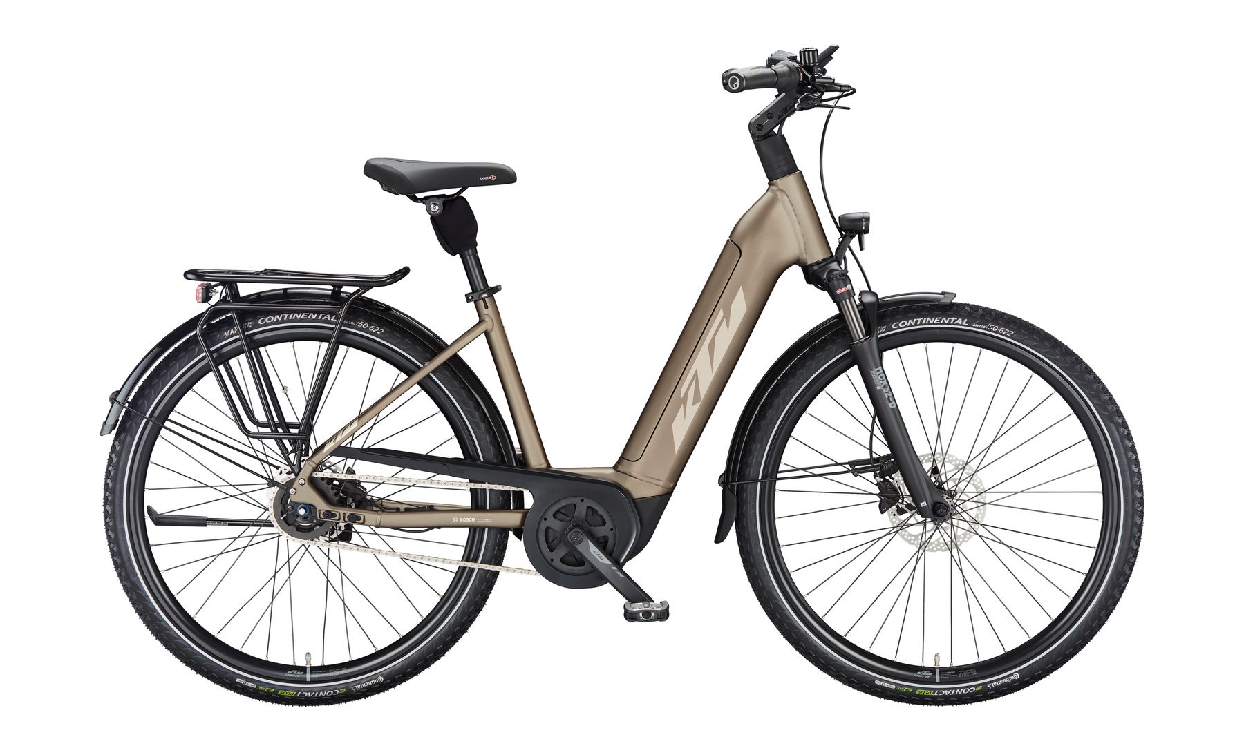 KTM MACINA CITY P610 beige | 625WH | E-Bike Damen City | 2024 | Freilauf