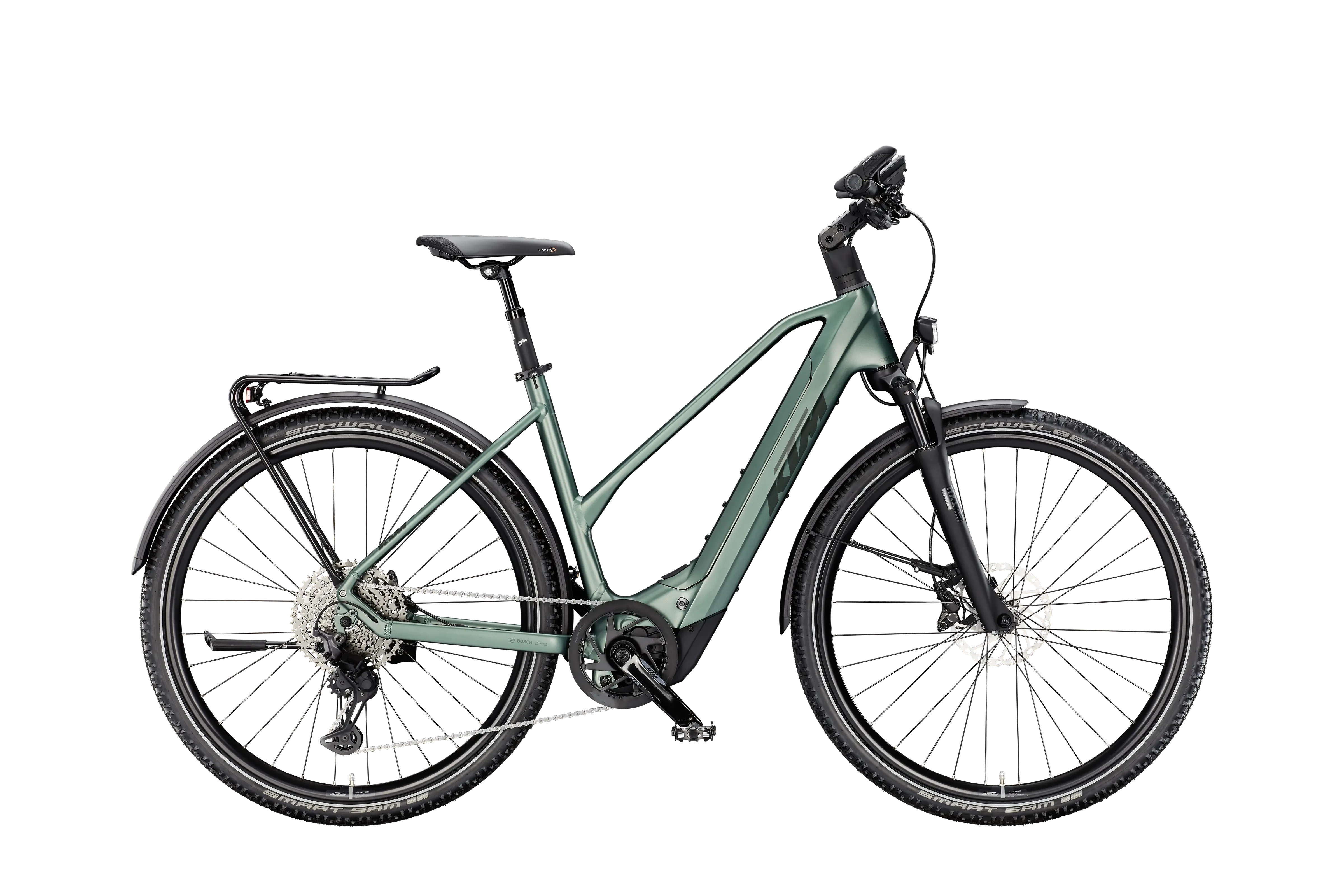 KTM MACINA CROSS CX 810 LFC grün | 800WH | E-Bike Damen Trekking | 2025 | Kettenschaltung