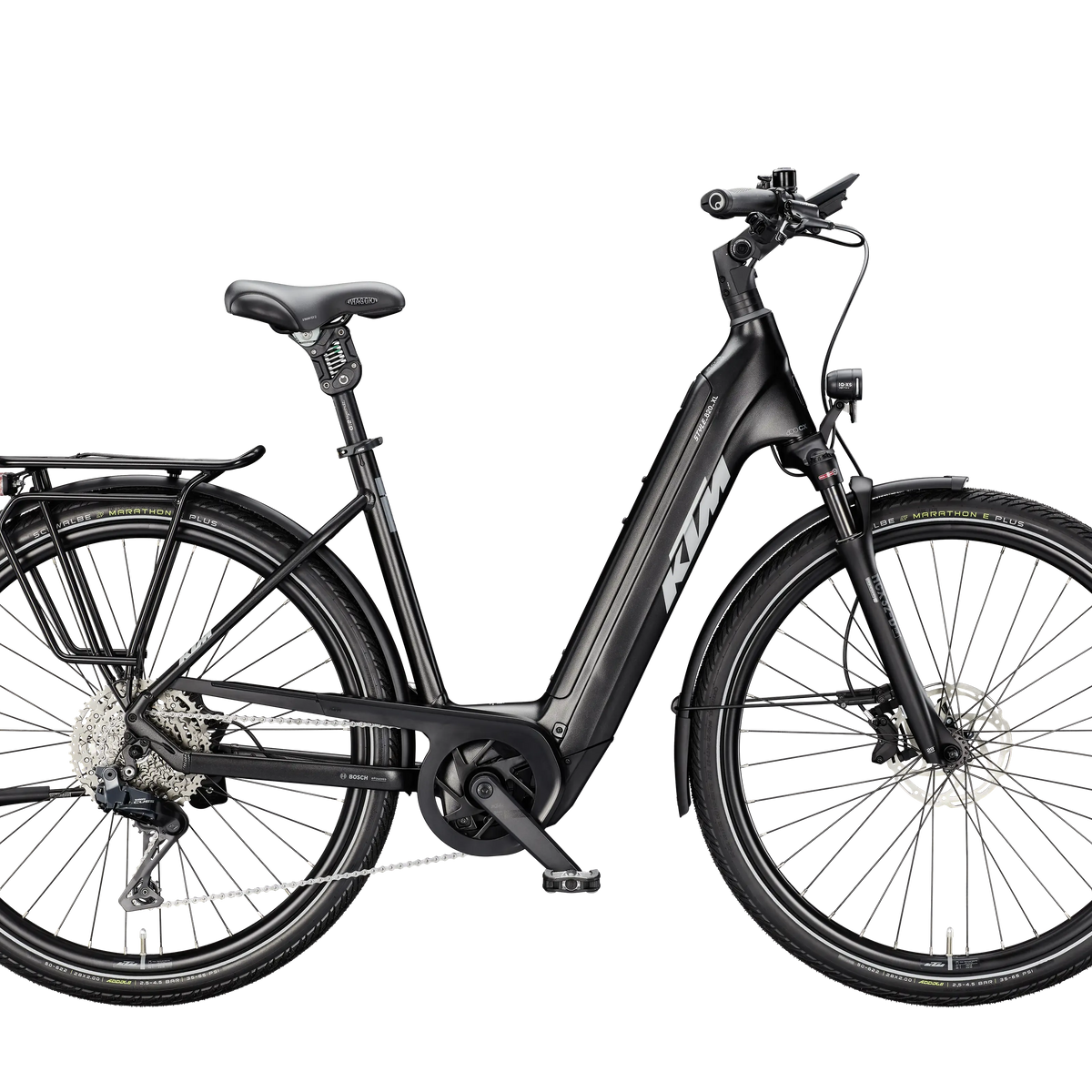 ktm fahrrad viaggio MACINA STYLE 820 XL DI2 schwarz | 800WH Grand Champion's Coat of OPENFACE Größe:60