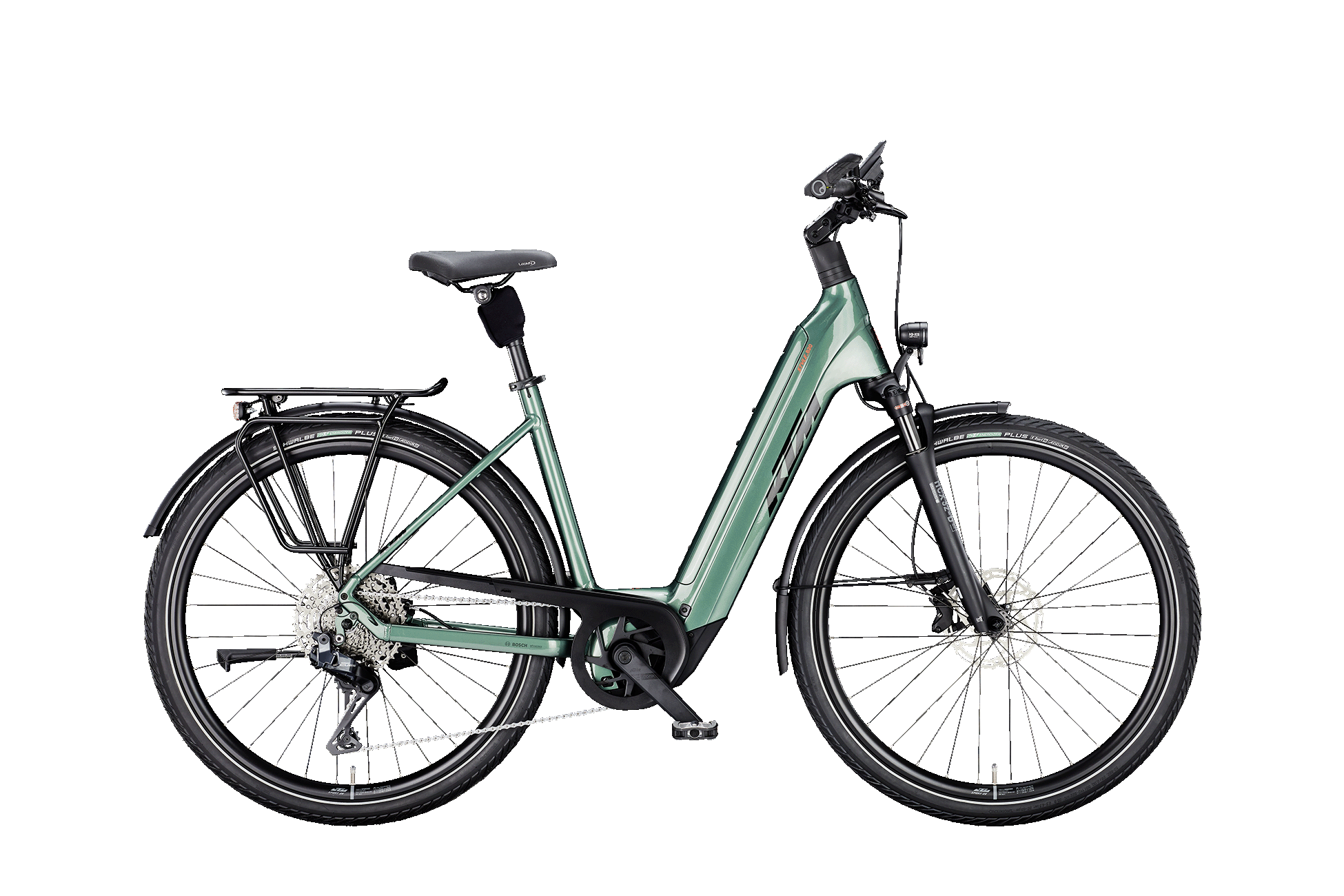 KTM MACINA STYLE 820 DI2 grün | 800WH | E-Bike Damen Trekking | 2025 | Kettenschaltung