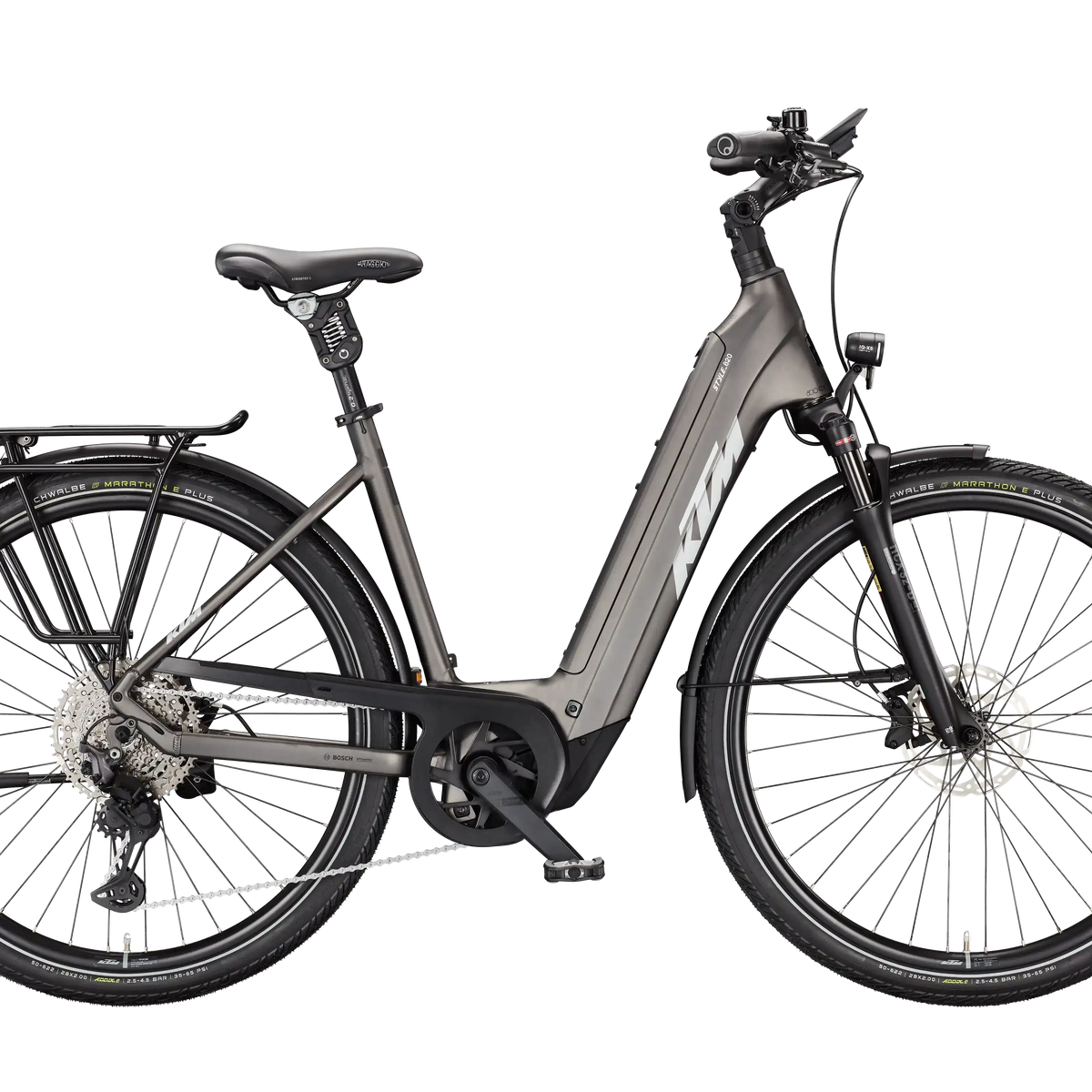 crossbike damen xt schaltung KTM MACINA STYLE 820 XL grau | 800WH | E-Bike Damen Trekking