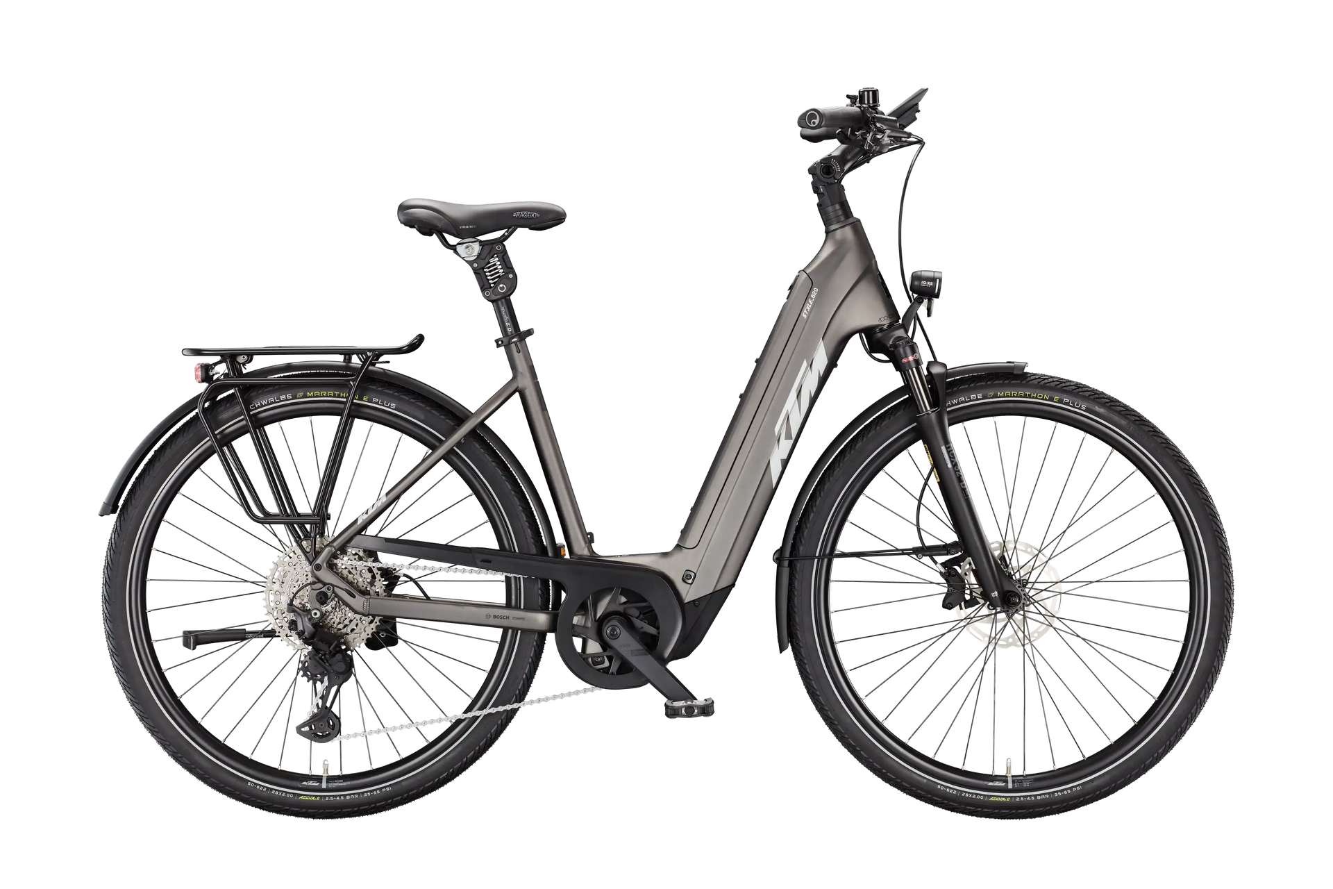ktm de fahrrad KTM MACINA STYLE 820 XL grau | 800WH | E-Bike Damen Trekking
