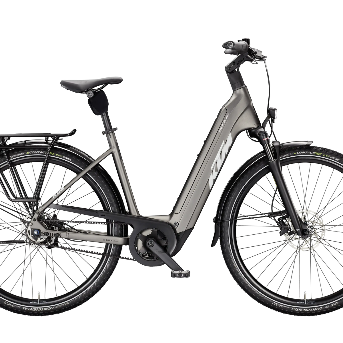 KTM MACINA CITY PX 830 BELT grau | 800WH | E-Bike Damen City