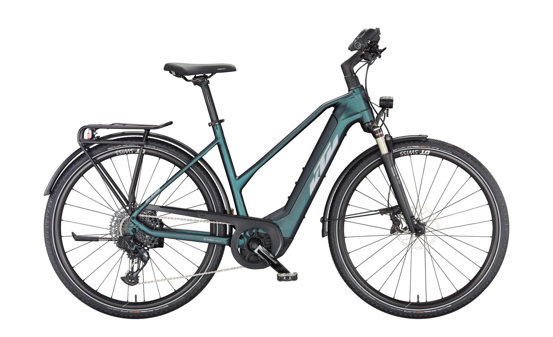 KTM MACINA SPORT 710 grün | 750WH | E-Bike Damen Trekking | 2023 | Kettenschaltung