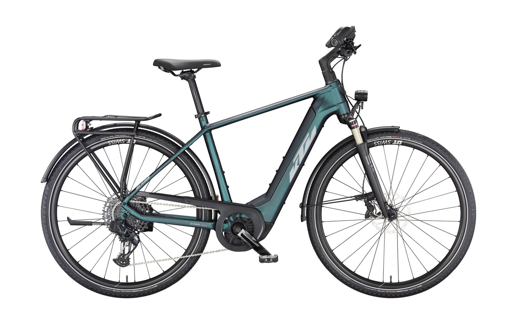 KTM MACINA SPORT 710 grün | 750WH | E-Bike Herren Trekking | 2023 | Kettenschaltung