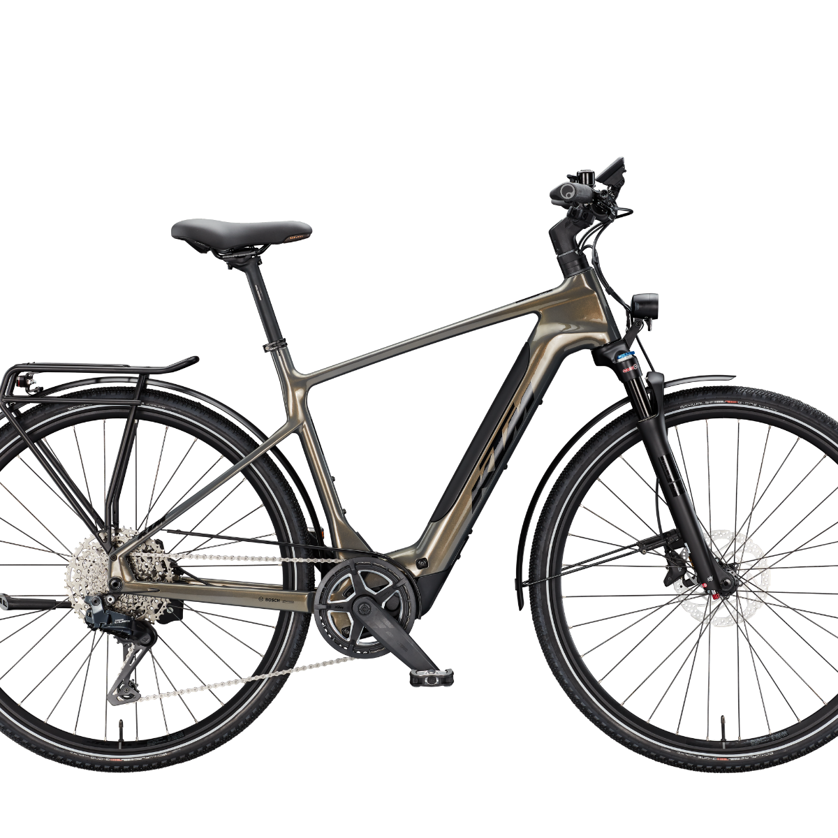 KTM POWER SPORT SX PLUS DI2 grau | 400WH | E-Bike Herren Trekking