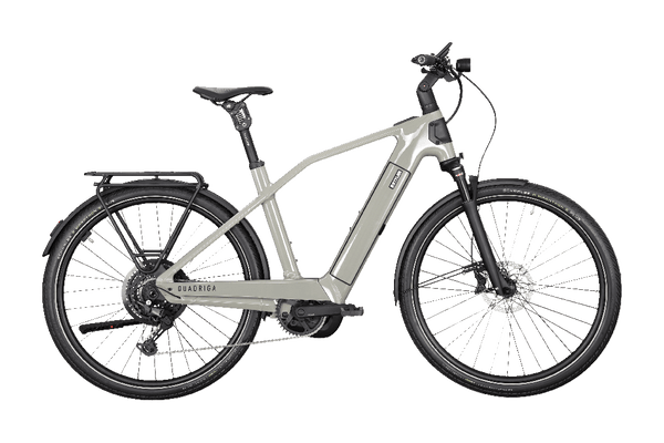 kettler trekkingrad herren Kettler QUADRIGA CX10 grau (hell) | 800WH | E-Bike Herren Trekking