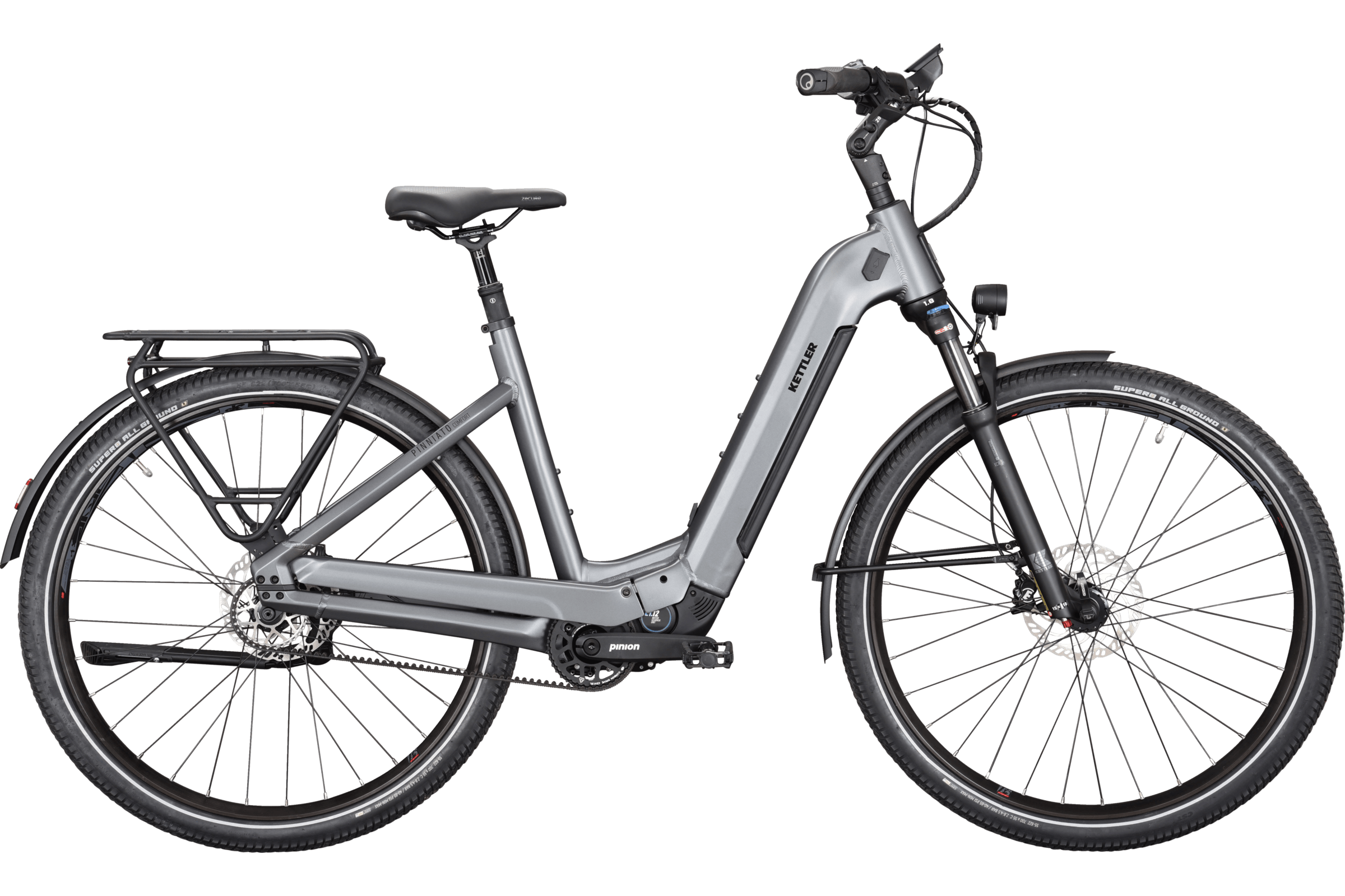 Kettler PINNIATO HT COMFORT grau | 720WH | E-Bike Damen Trekking | 2024 | Getriebetechnik