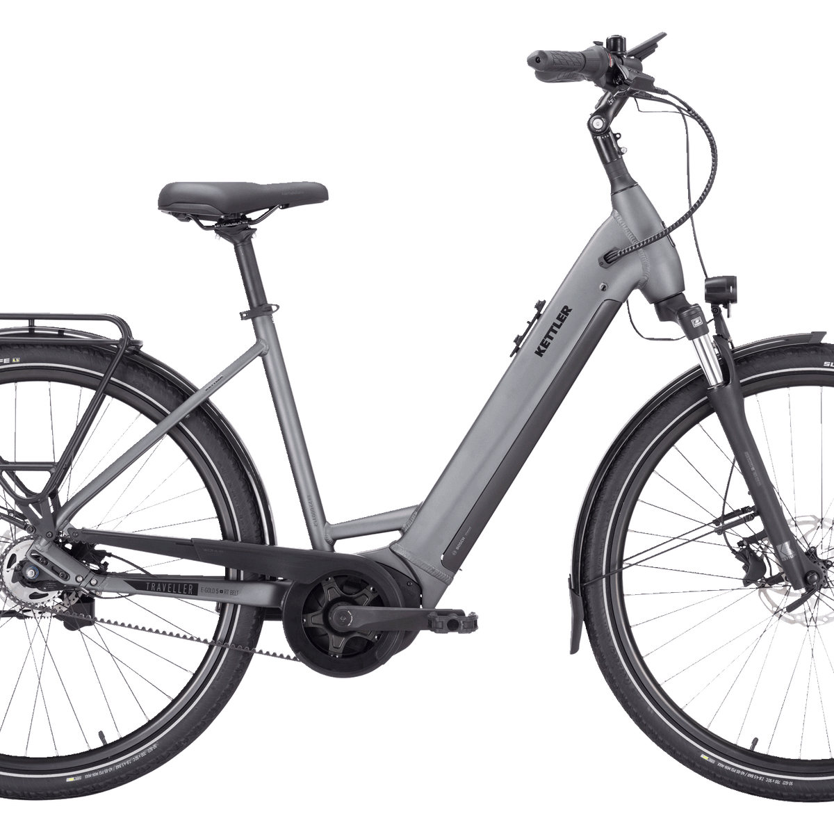 Kettler E-TRAVELLER GOLD 5 PLUS BELT grau | 625WH