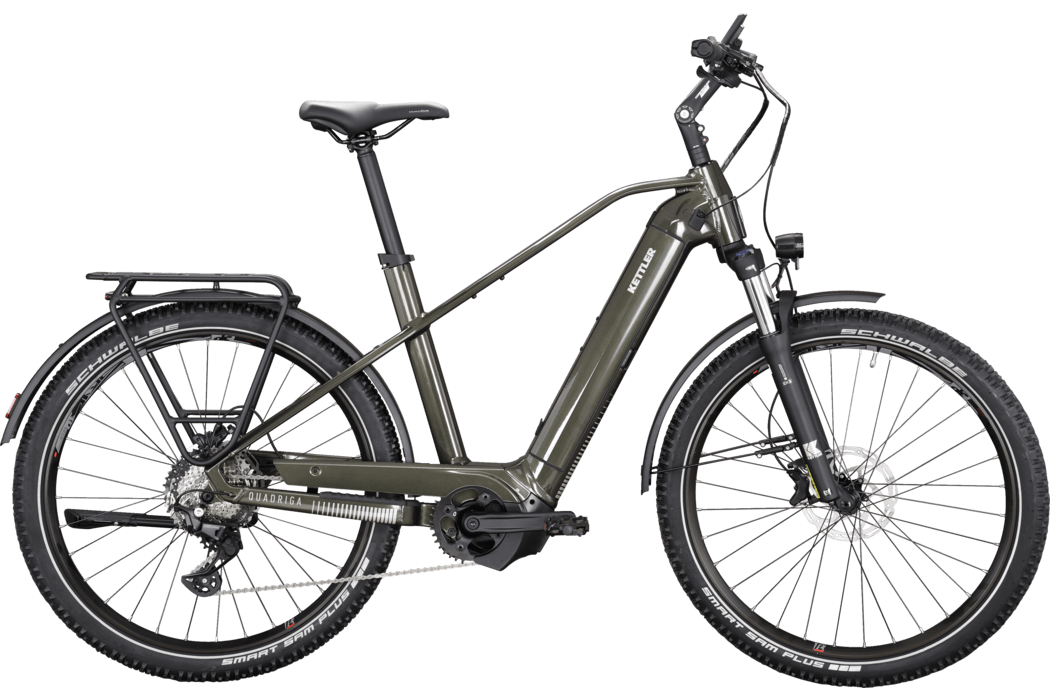 Kettler QUADRIGA TOWN & COUNTRY CX10 LG grün | 625WH | E-Bike Herren Trekking | 2024 | Kettenschaltung