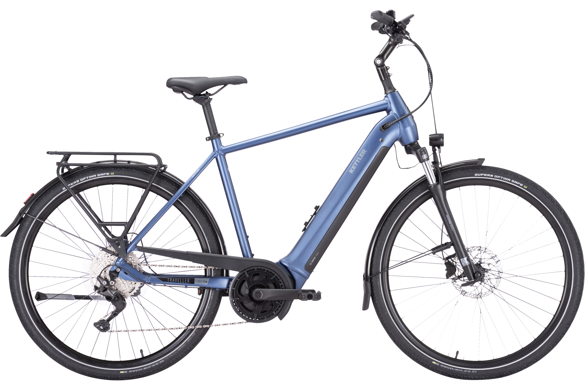 Kettler E-TRAVELLER GOLD 10 PLUS blau | 625WH | E-Bike Herren Trekking | 2024 | Kettenschaltung