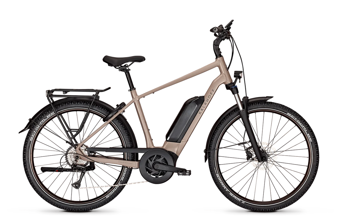 Kalkhoff ENTICE 1 MOVE grau | 545WH | E-Bike Herren Trekking | 2024 | Kettenschaltung