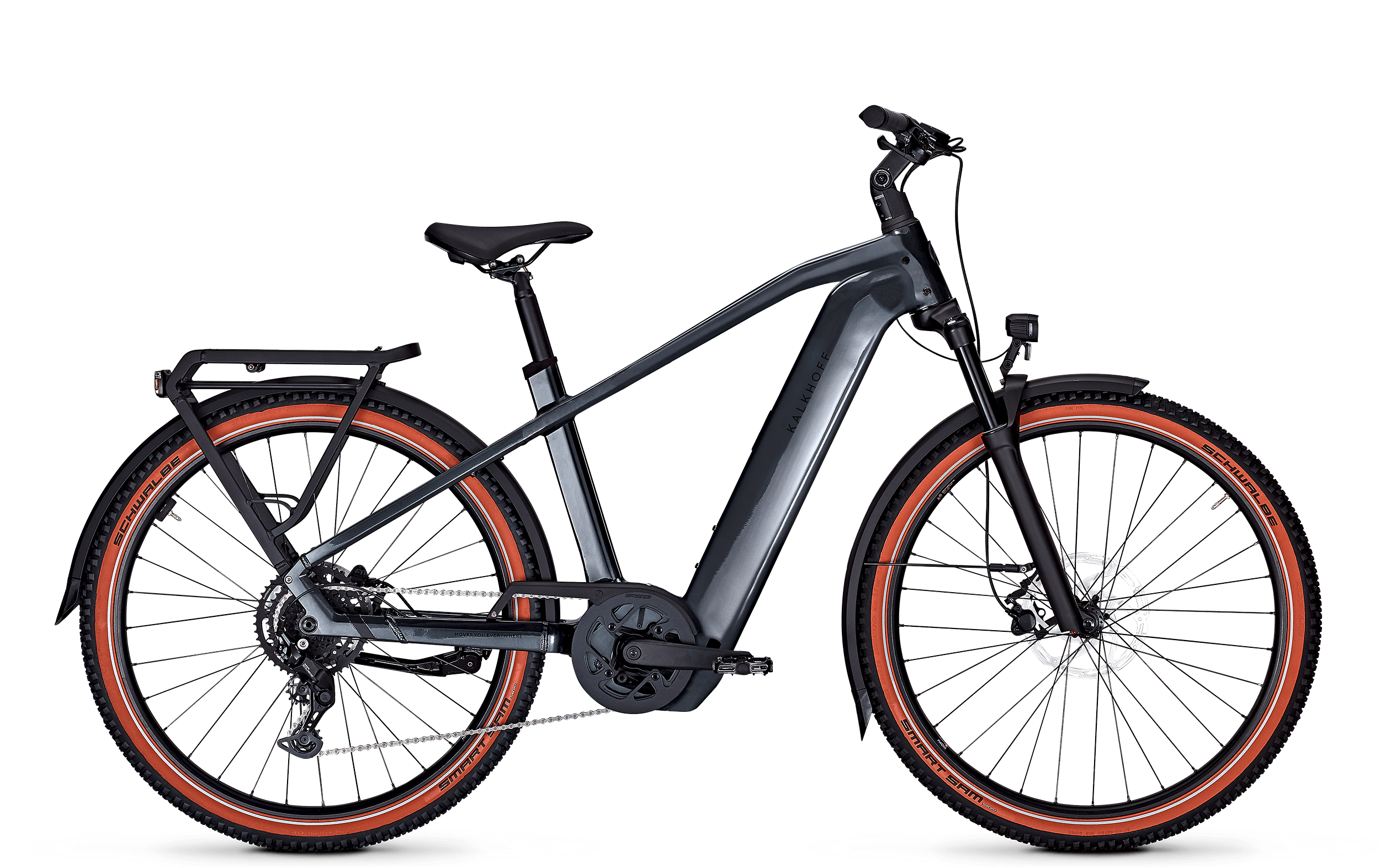 Kalkhoff ENTICE 5 SEASON |2 schwarz | 600WH | E-Bike Herren Trekking | 2025 | Kettenschaltung