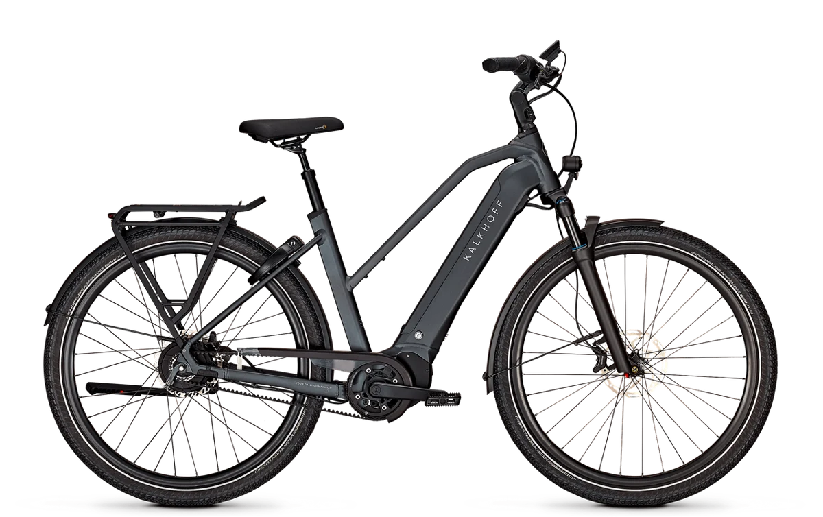 Kalkhoff IMAGE 5.B EXCITE+ schwarz | 625WH | E-Bike Damen Trekking | 2025 | Enviolo