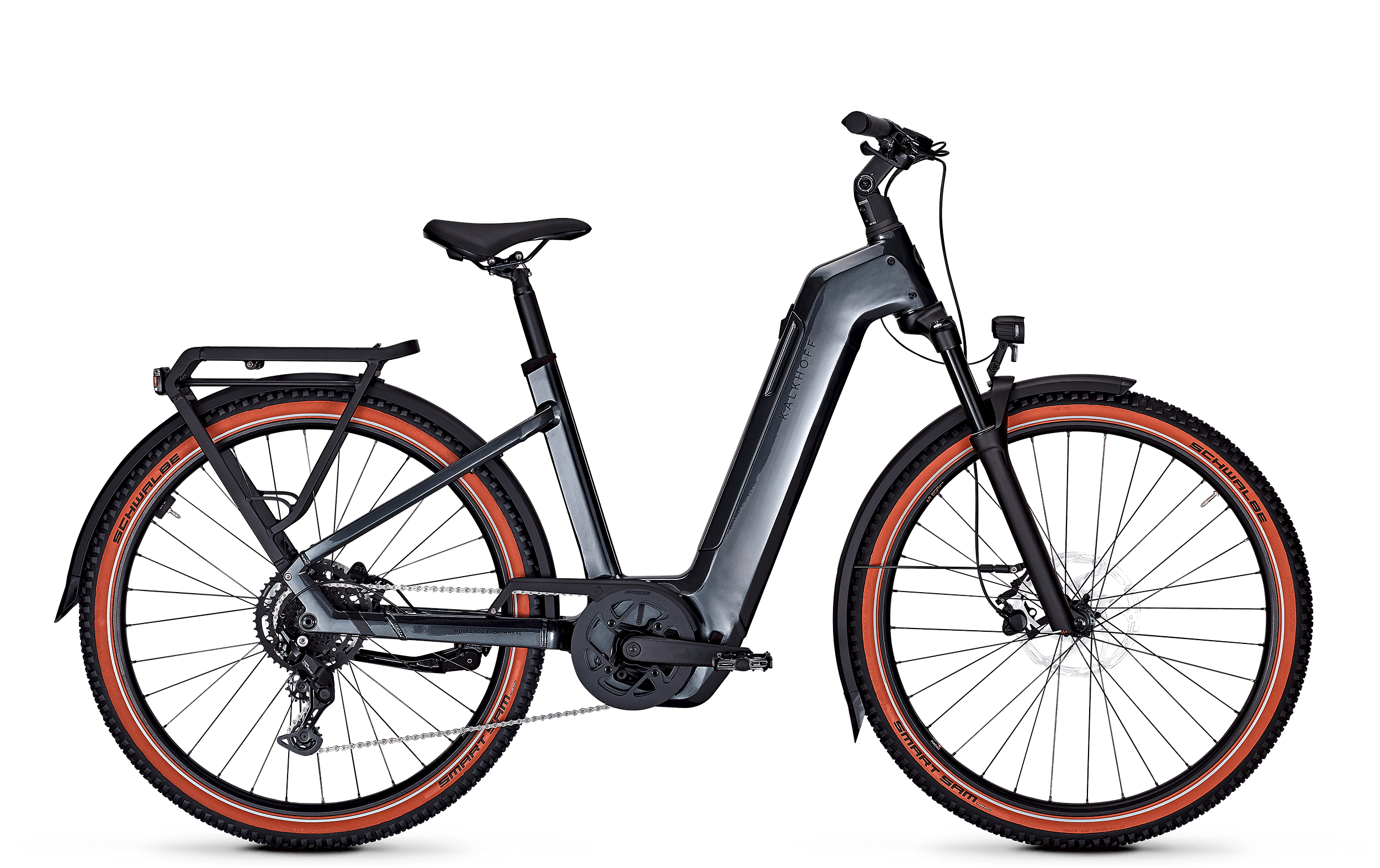Kalkhoff ENTICE 5 SEASON I2 schwarz | 800WH | E-Bike Damen Trekking | 2025 | Kettenschaltung