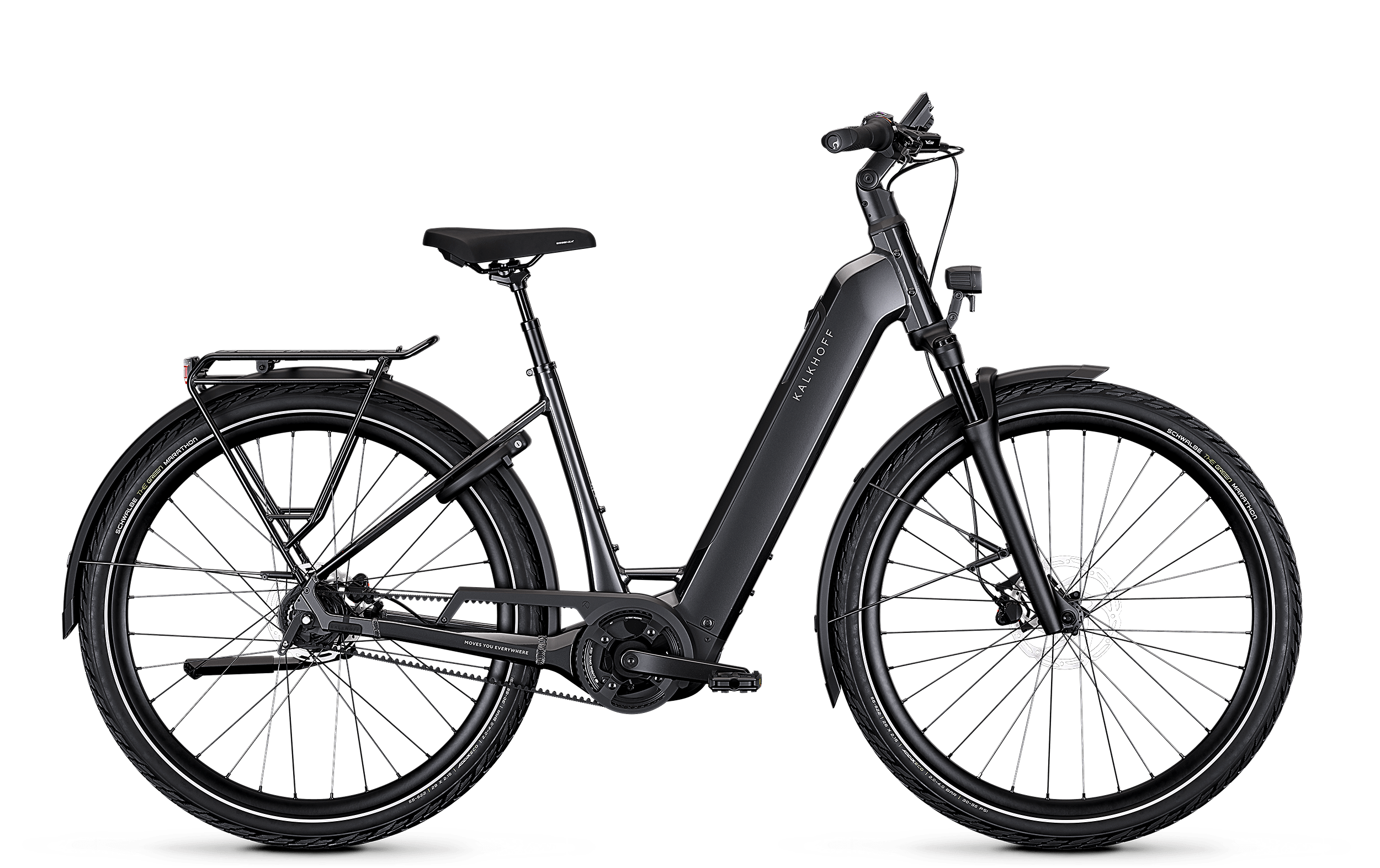 Kalkhoff IMAGE 3 EXCITE schwarz | 600WH | E-Bike Damen City | 2025 | Rücktritt
